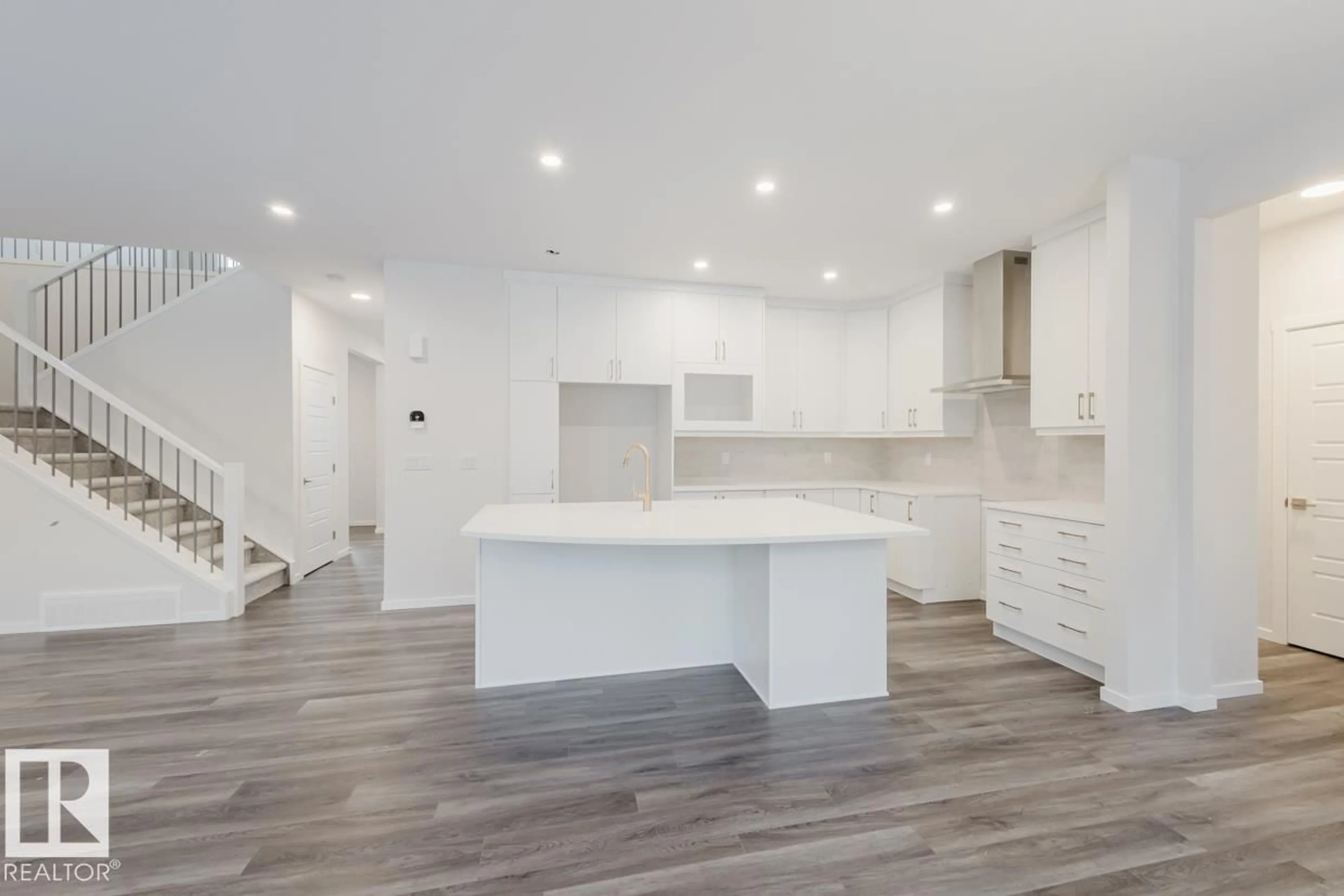 Open concept kitchen, unknown for NW - 2027 209 ST, Edmonton Alberta T6M2P5