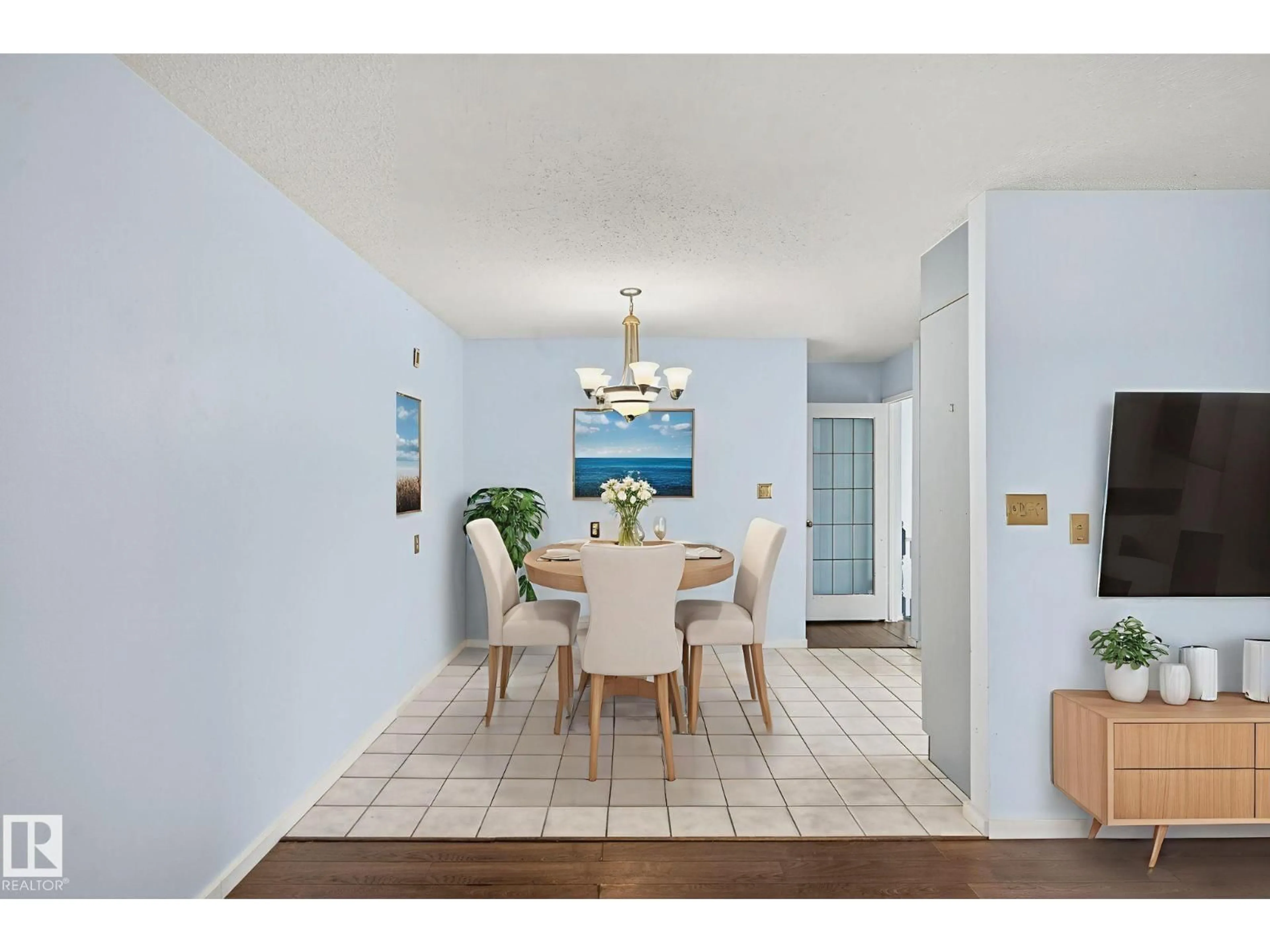 Dining room, ceramic/tile floor for NW - 10417 154 ST, Edmonton Alberta T5P2H9