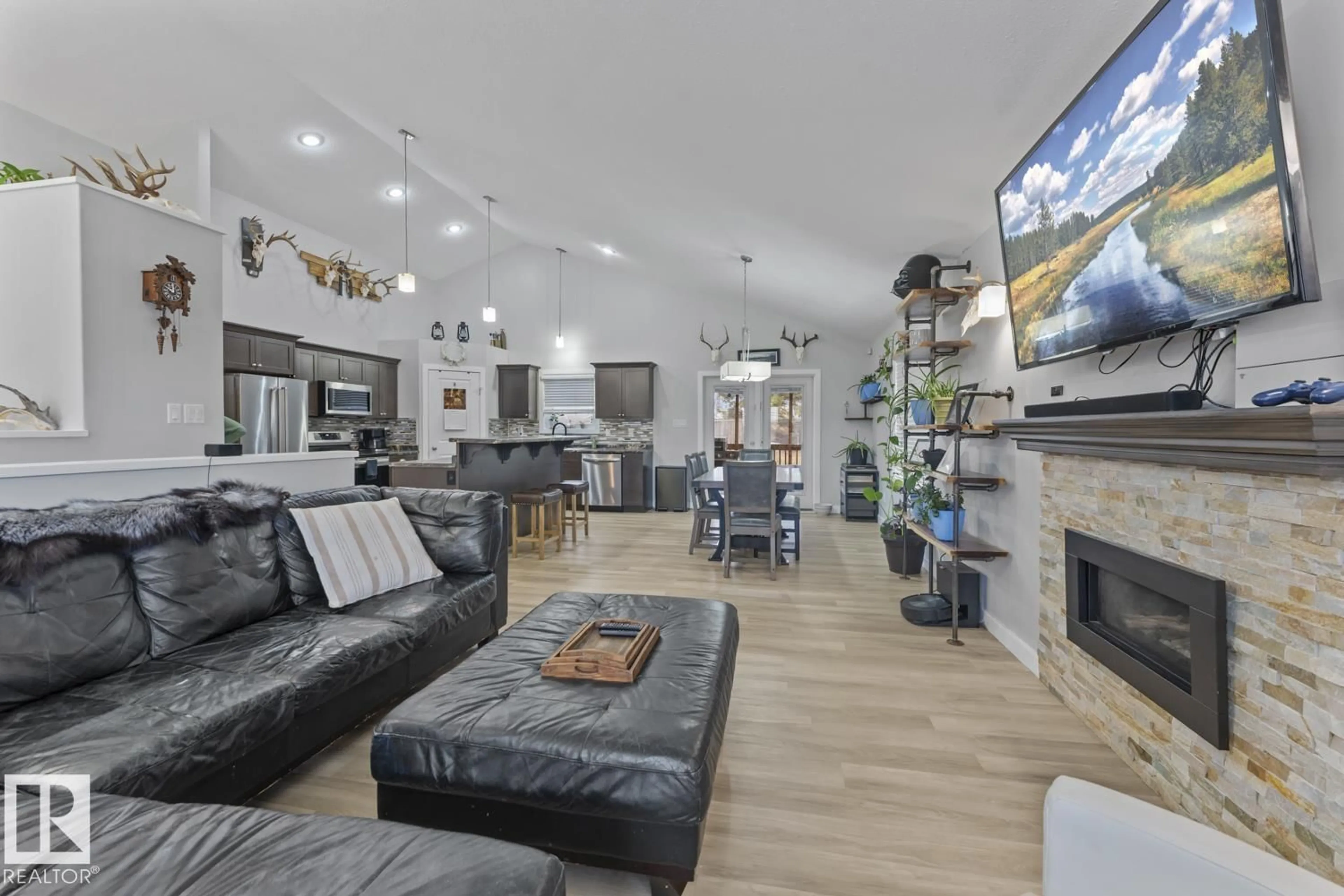 Living room with furniture, unknown for 28 FALCON RD, Cold Lake Alberta T9M0G4