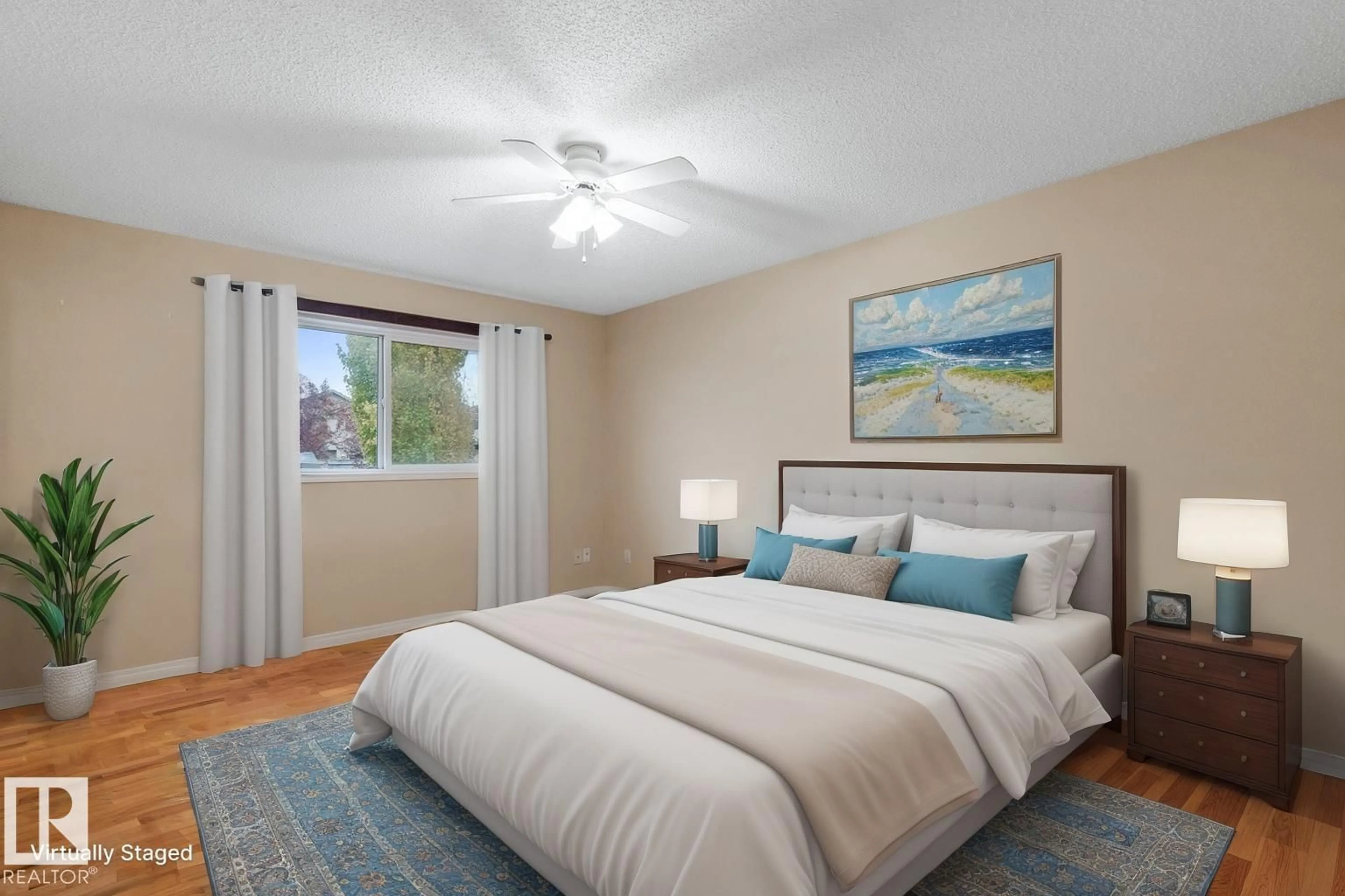 Bedroom with bed, unknown for 20 FOXHAVEN CO, Sherwood Park Alberta T8A5X1