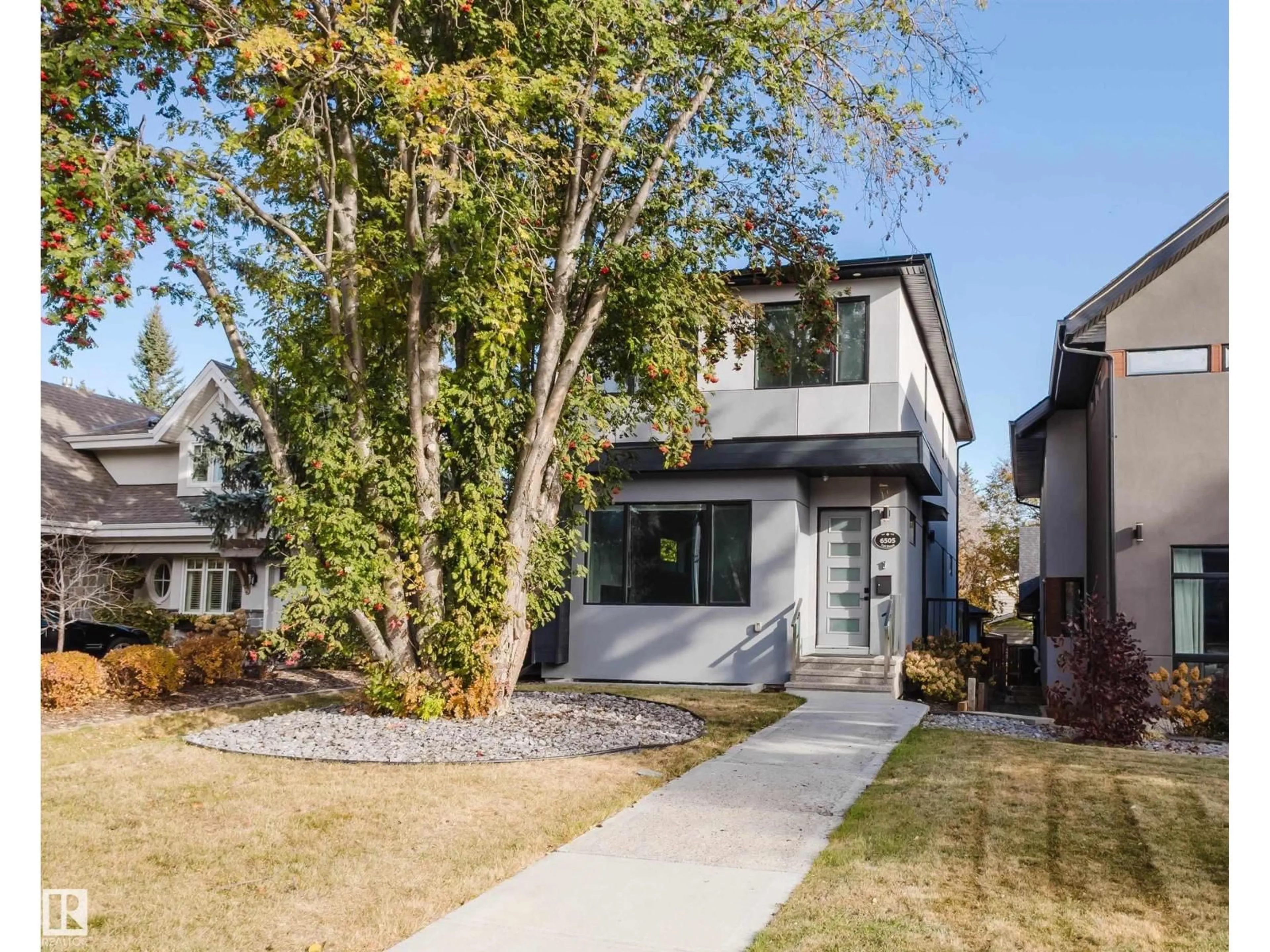 Home with brick exterior material, street for NW - 6505 124 ST, Edmonton Alberta T6H1B2