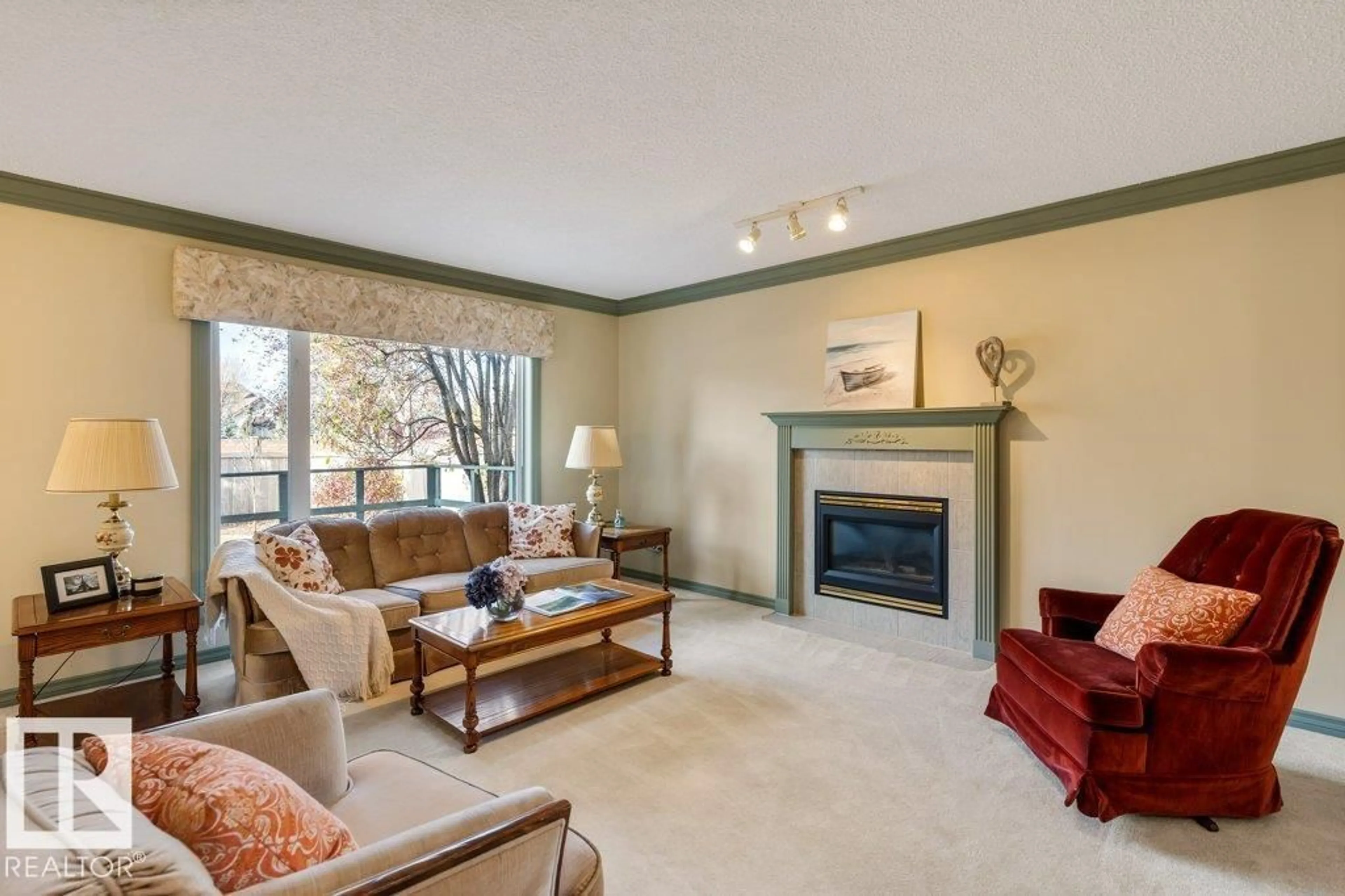Living room with furniture, unknown for 1120 118A ST NW, Edmonton Alberta T6J7C4