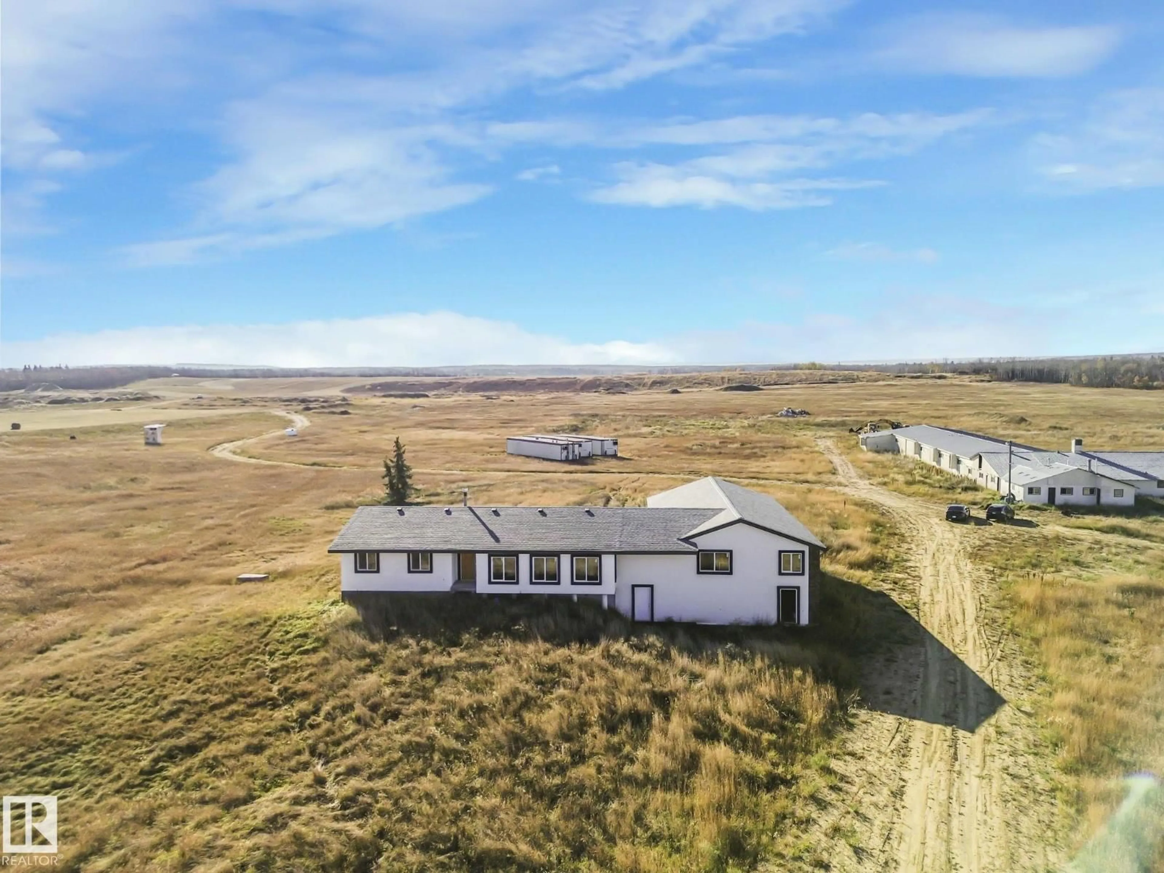 A pic from outside/outdoor area/front of a property/back of a property/a pic from drone, unknown for 45011 TWP RD 610, Rural Bonnyville M.D. Alberta T9N2H6