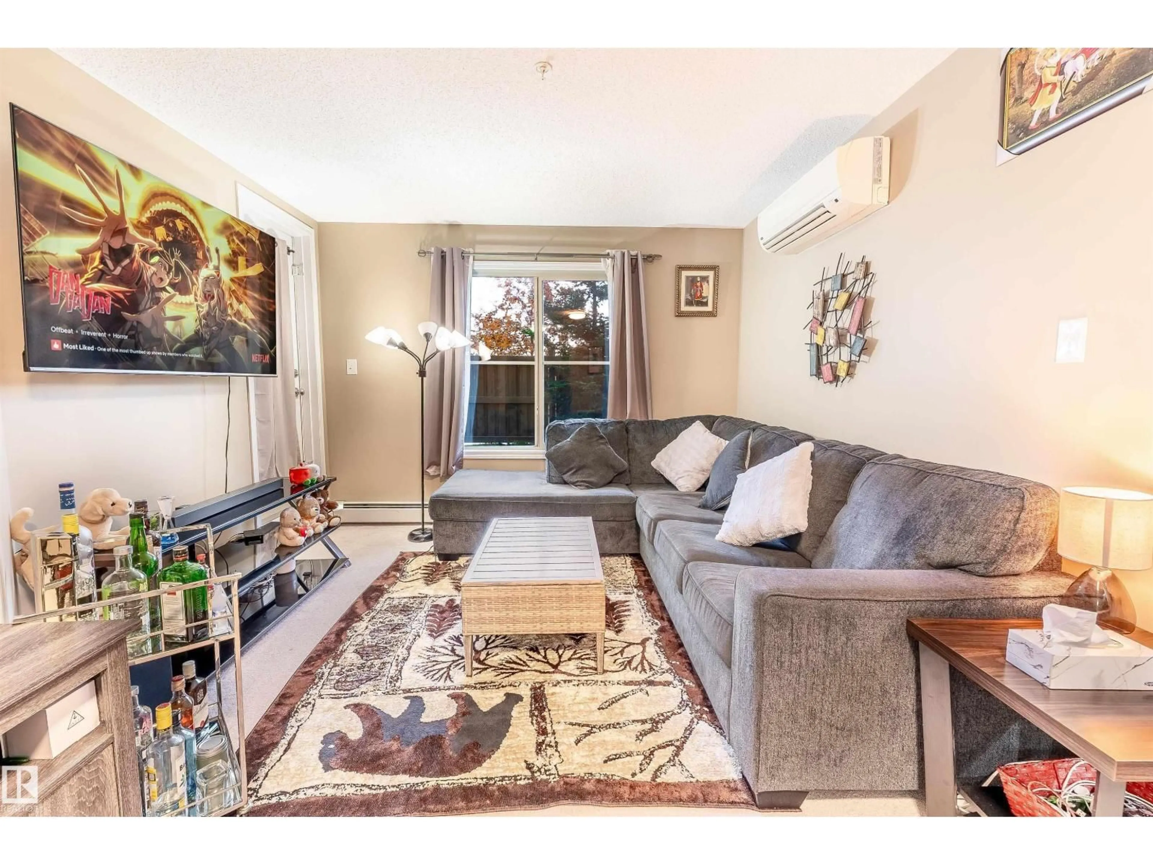 Living room with furniture, unknown for 274 - 121 MCCONACHIE DR, Edmonton Alberta T5Y3N4
