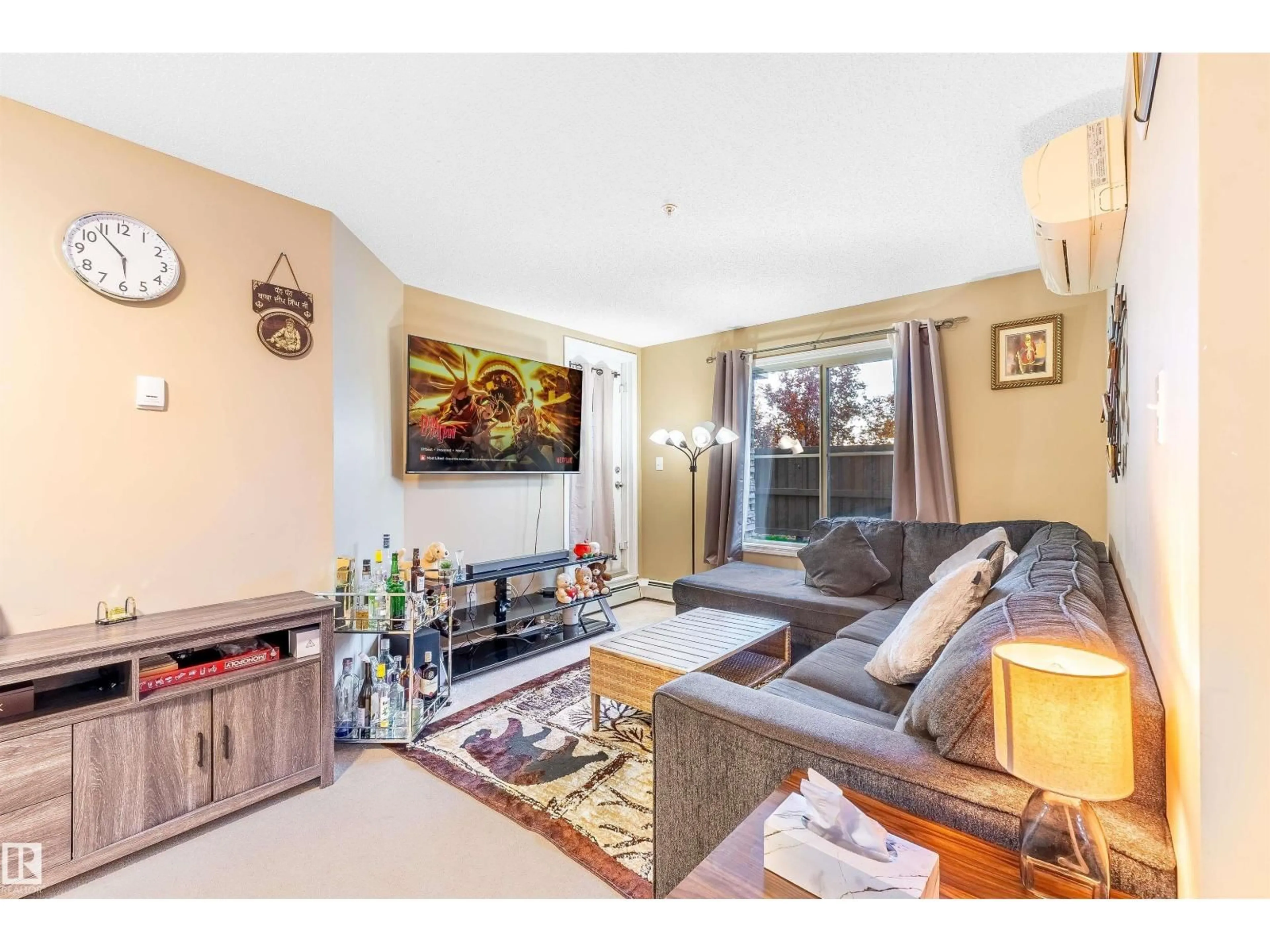 Living room with furniture, unknown for 274 - 121 MCCONACHIE DR, Edmonton Alberta T5Y3N4