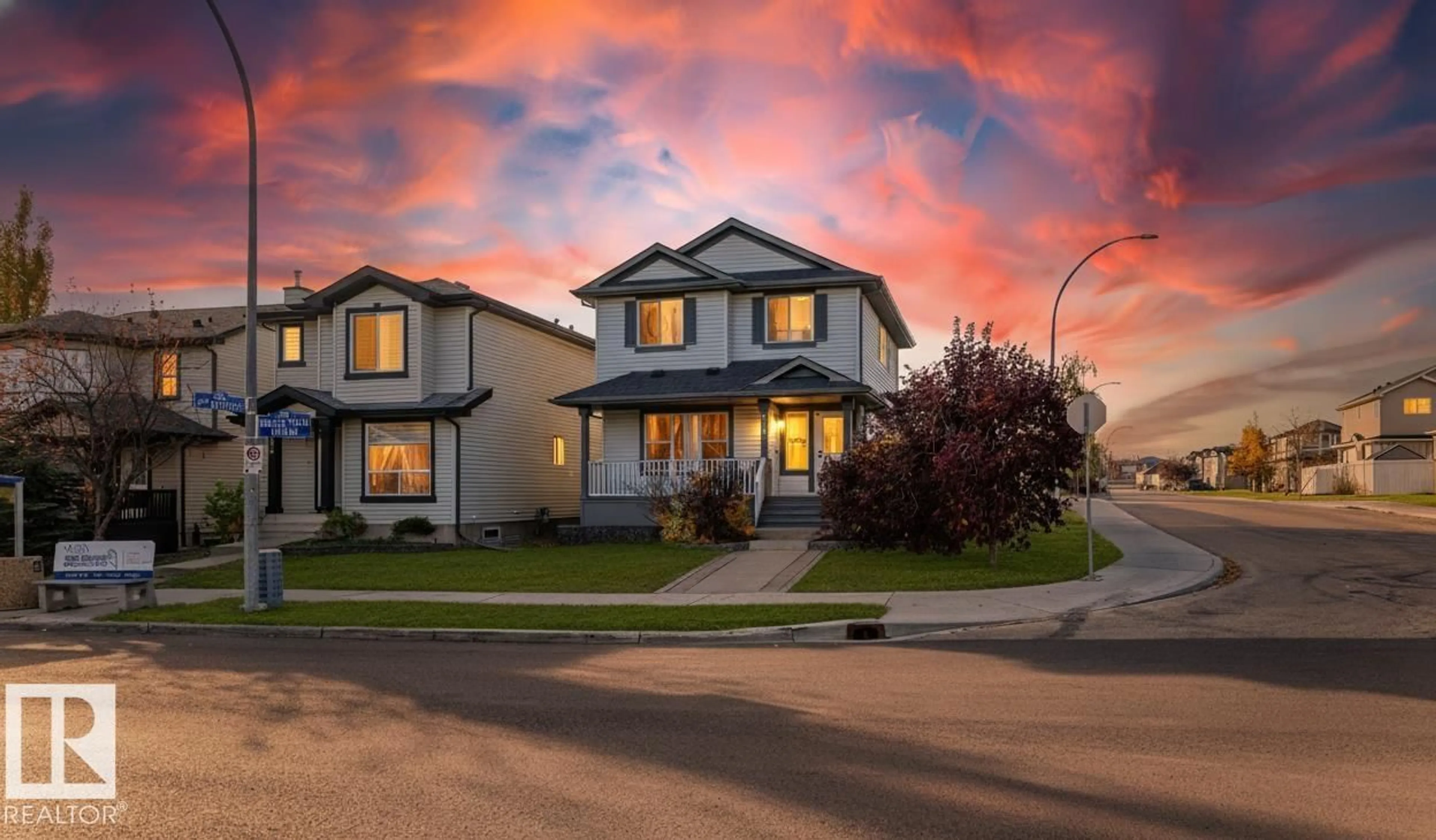Home with vinyl exterior material, street for 133 BRINTNELL BV, Edmonton Alberta T5Y3L9