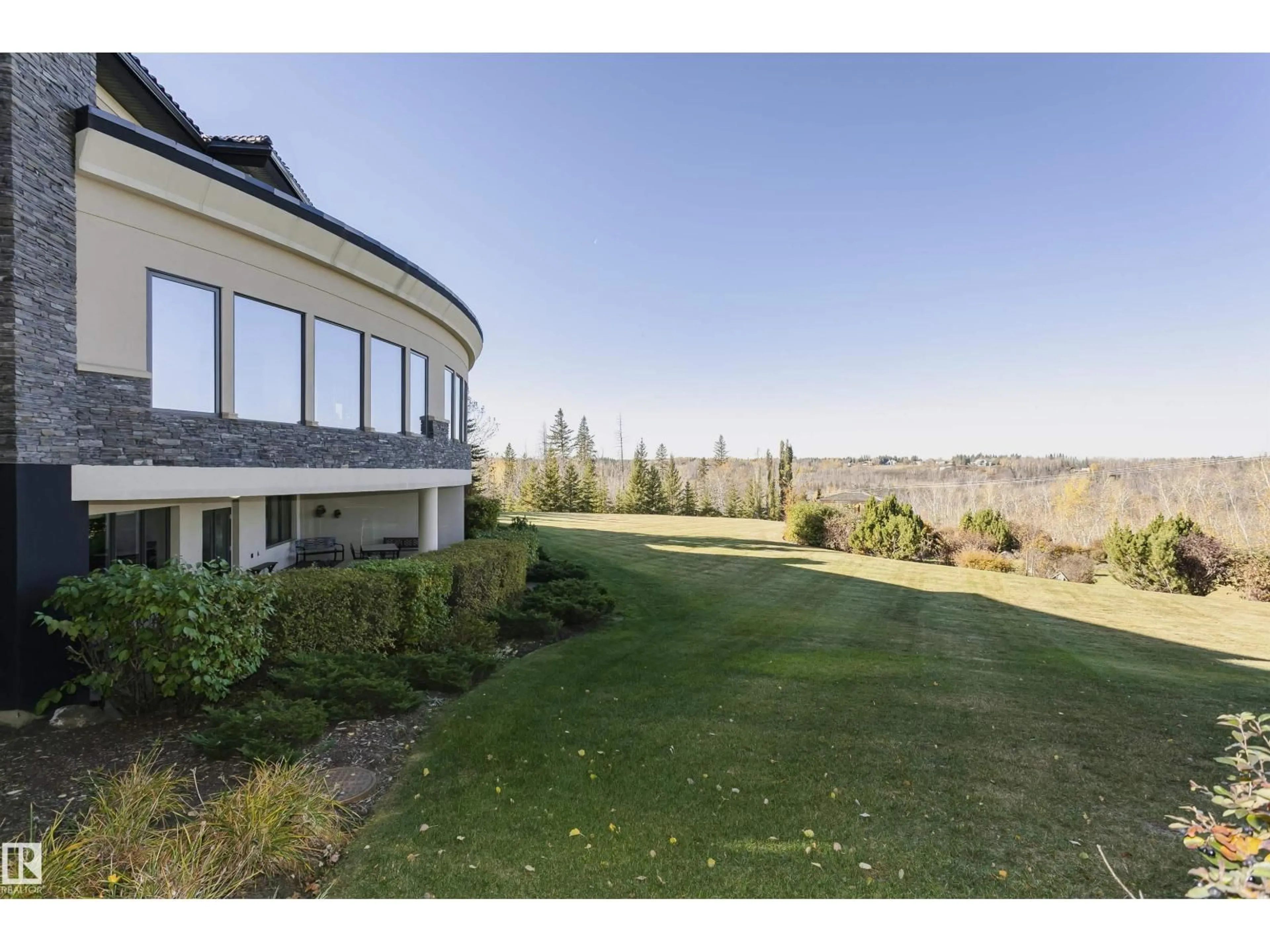 A pic from outside/outdoor area/front of a property/back of a property/a pic from drone, water/lake/river/ocean view for 19103 ELLERSLIE RD SW, Edmonton Alberta T6W1A5
