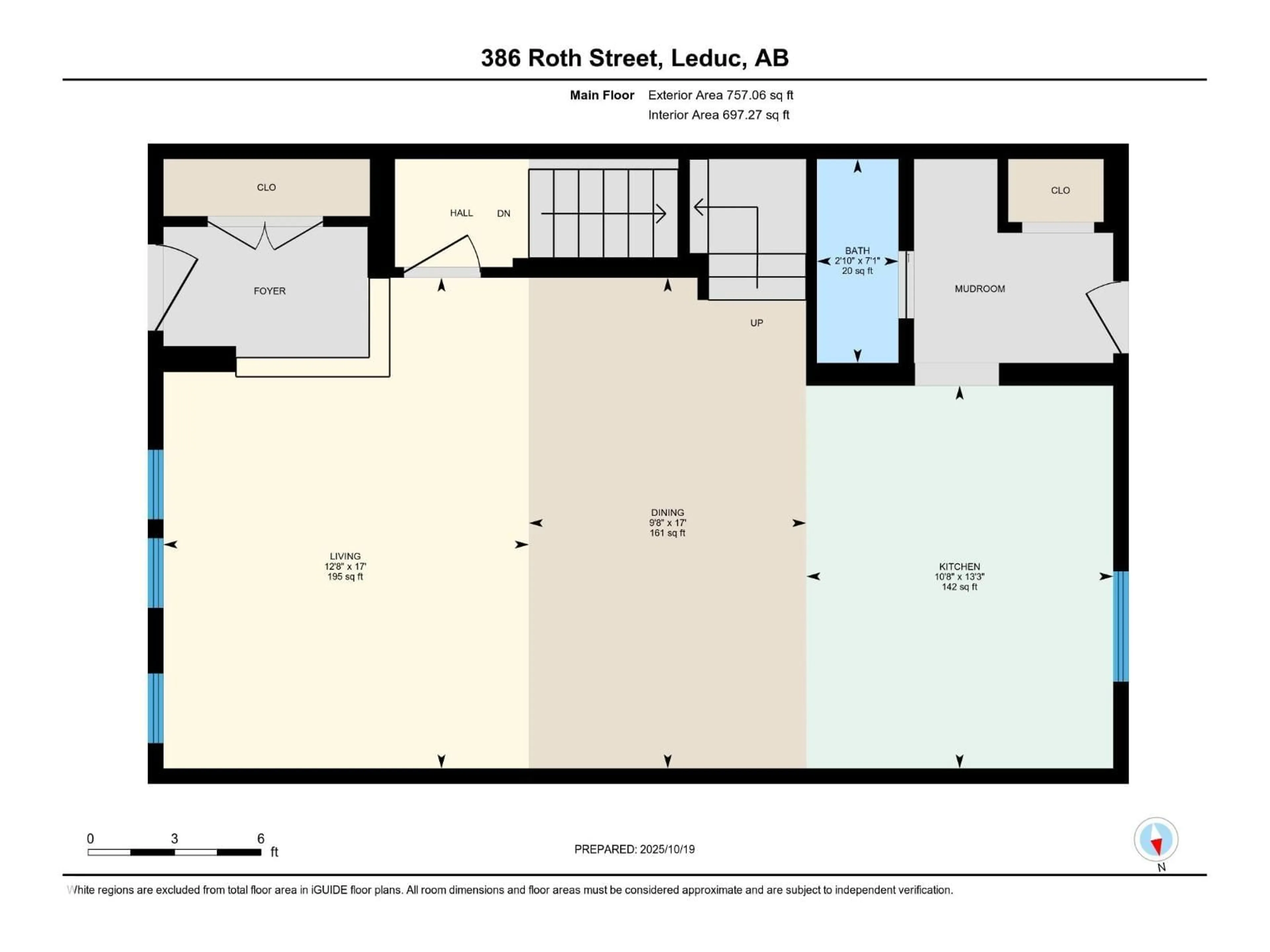 Floor plan for 386 ROTH ST, Leduc Alberta T9E0S6