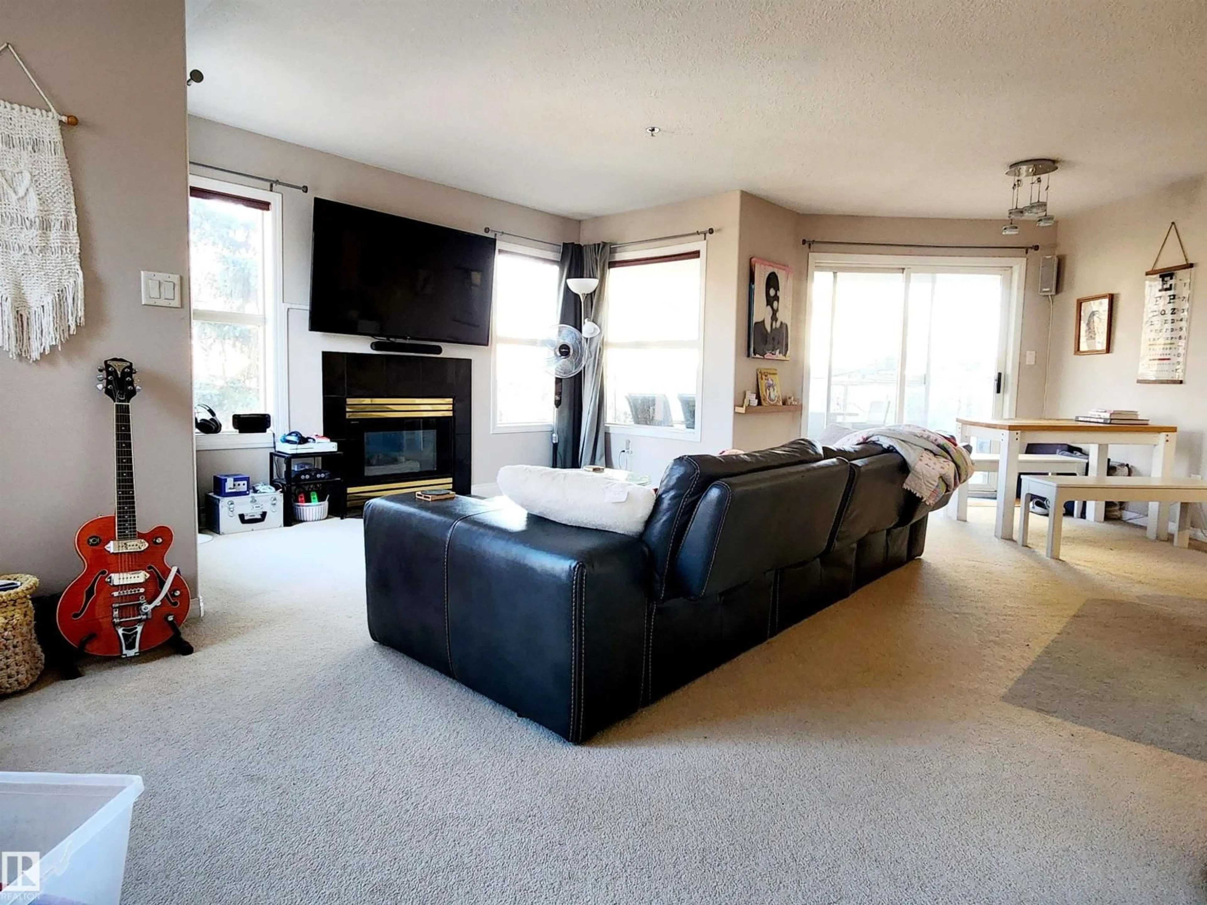 Living room with furniture, unknown for #304 - 12028 103 AV, Edmonton Alberta T5K2T9