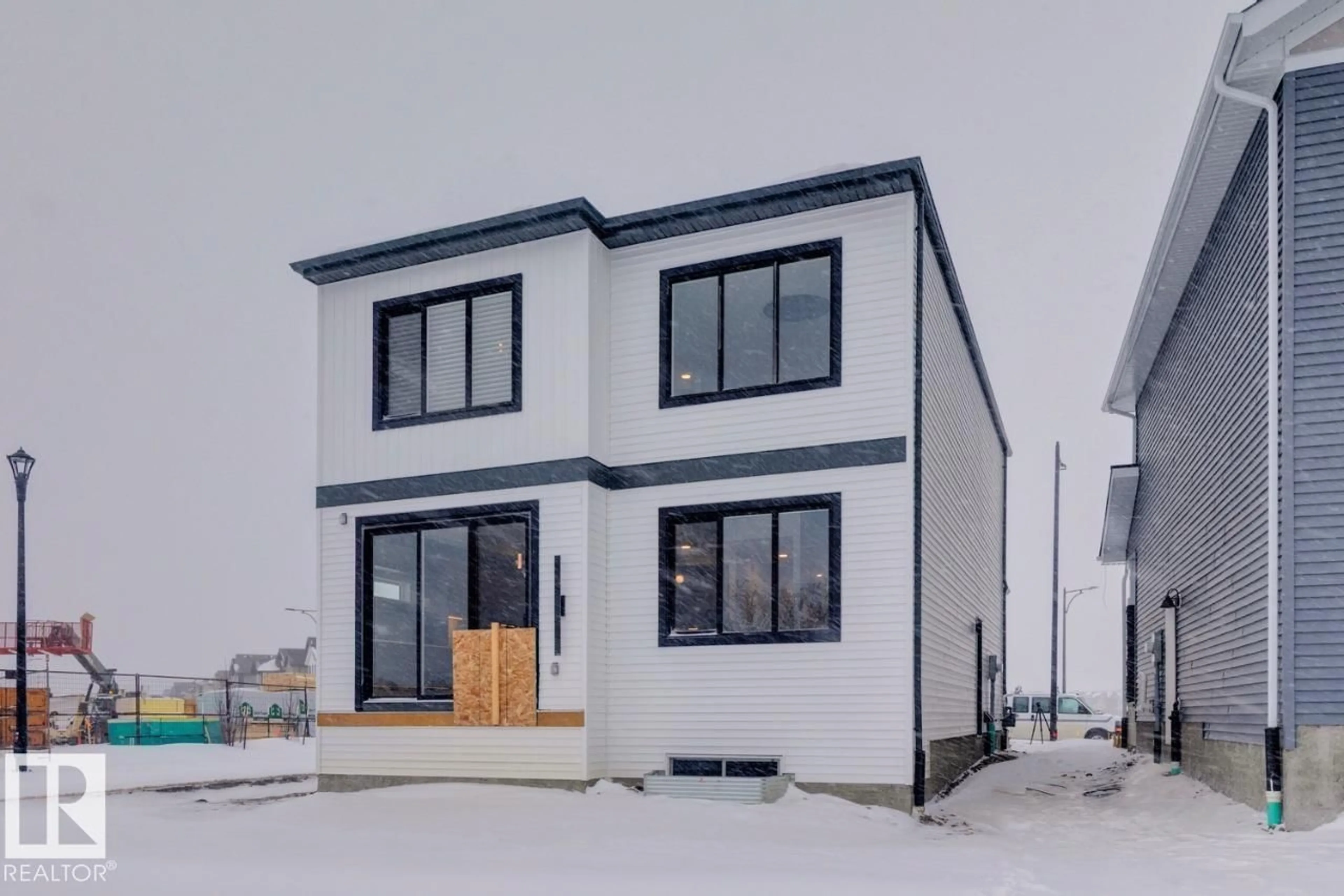 Home with brick exterior material, street for SW - 3280 CHERNOWSKI WY, Edmonton Alberta T6W5K6