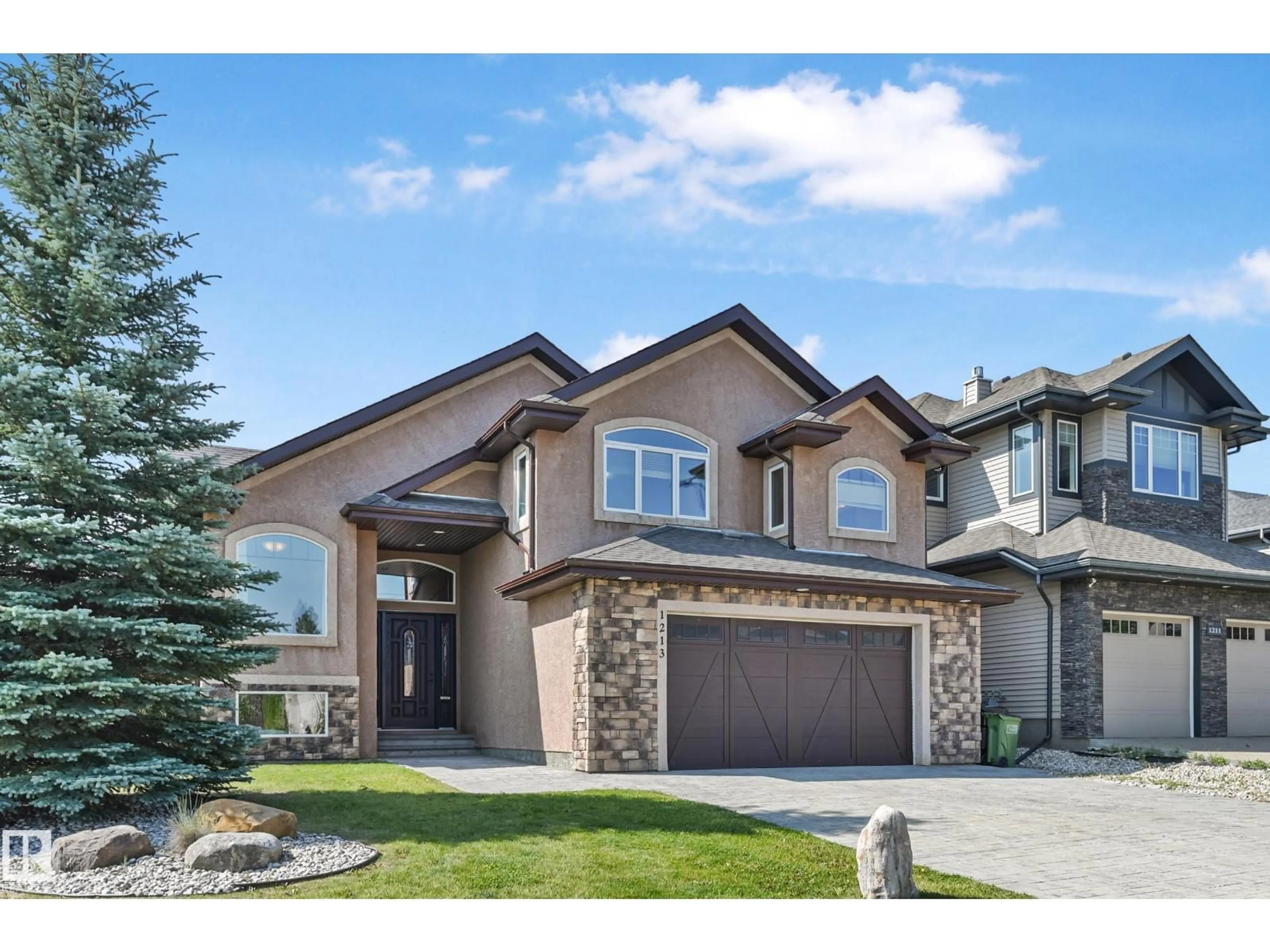 Home with brick exterior material, street for 1213 ADAMSON DR, Edmonton Alberta T6W0V5