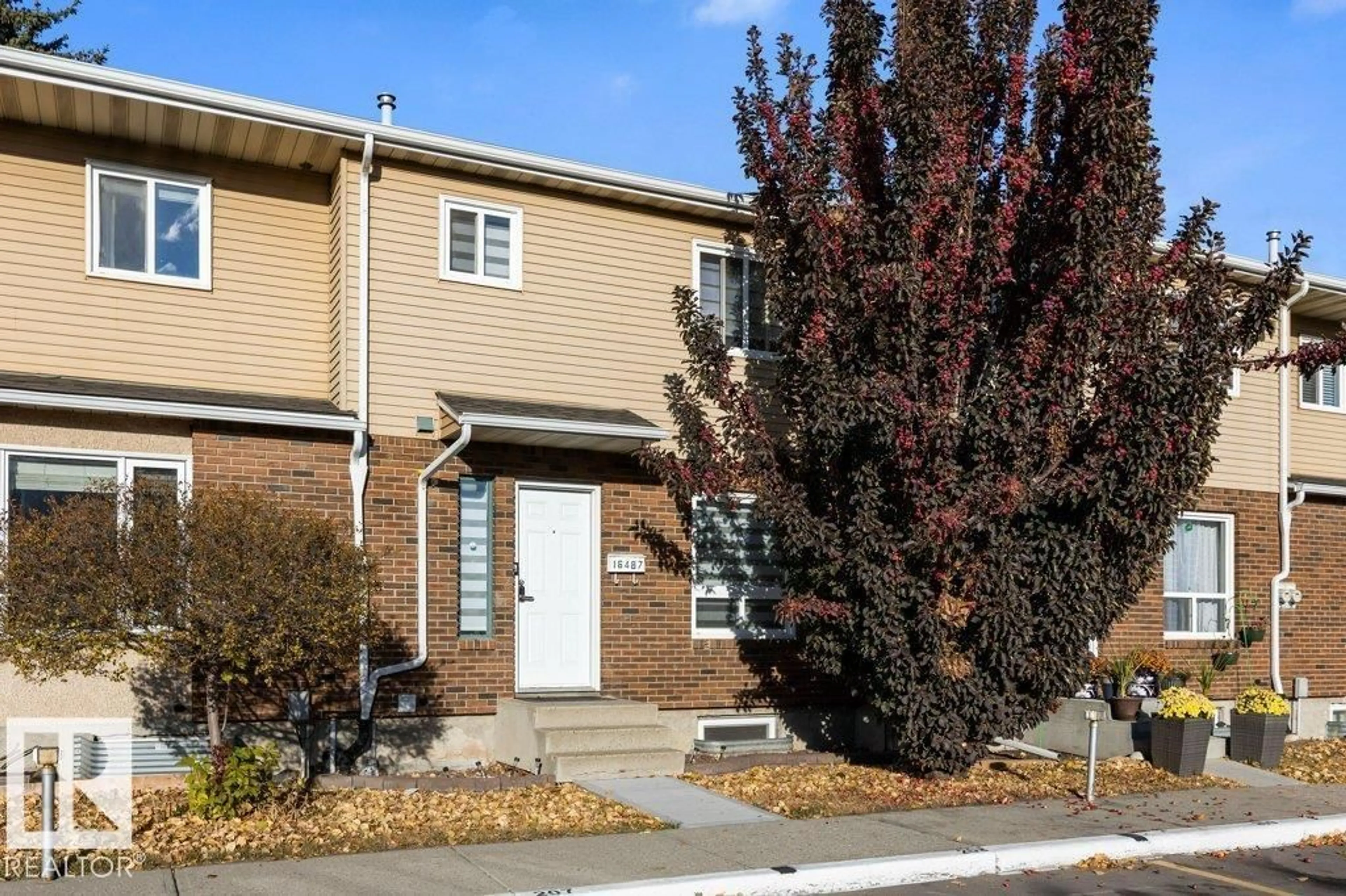 Home with brick exterior material, street for NW - 16487 115 ST, Edmonton Alberta T5X5E8