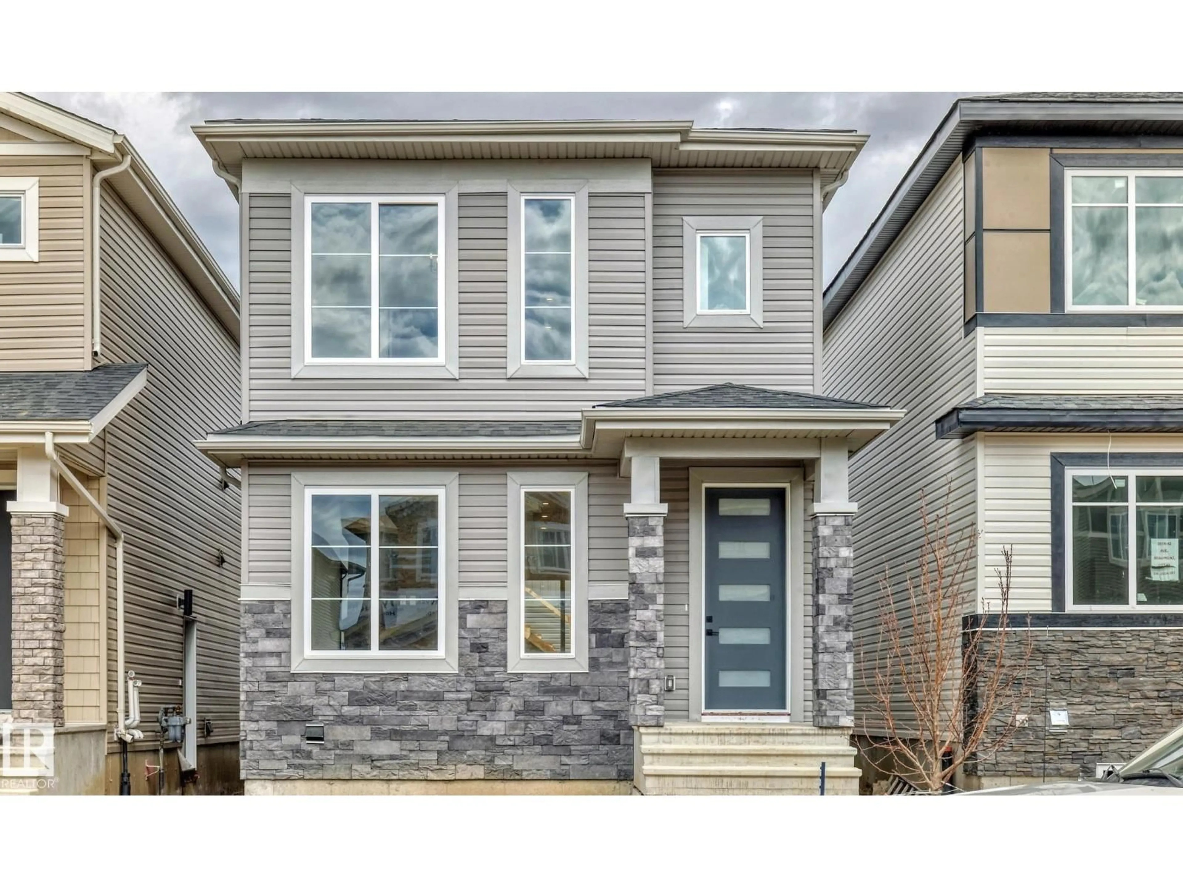 Home with vinyl exterior material, street for 3518 42 AV, Beaumont Alberta T4X3B3