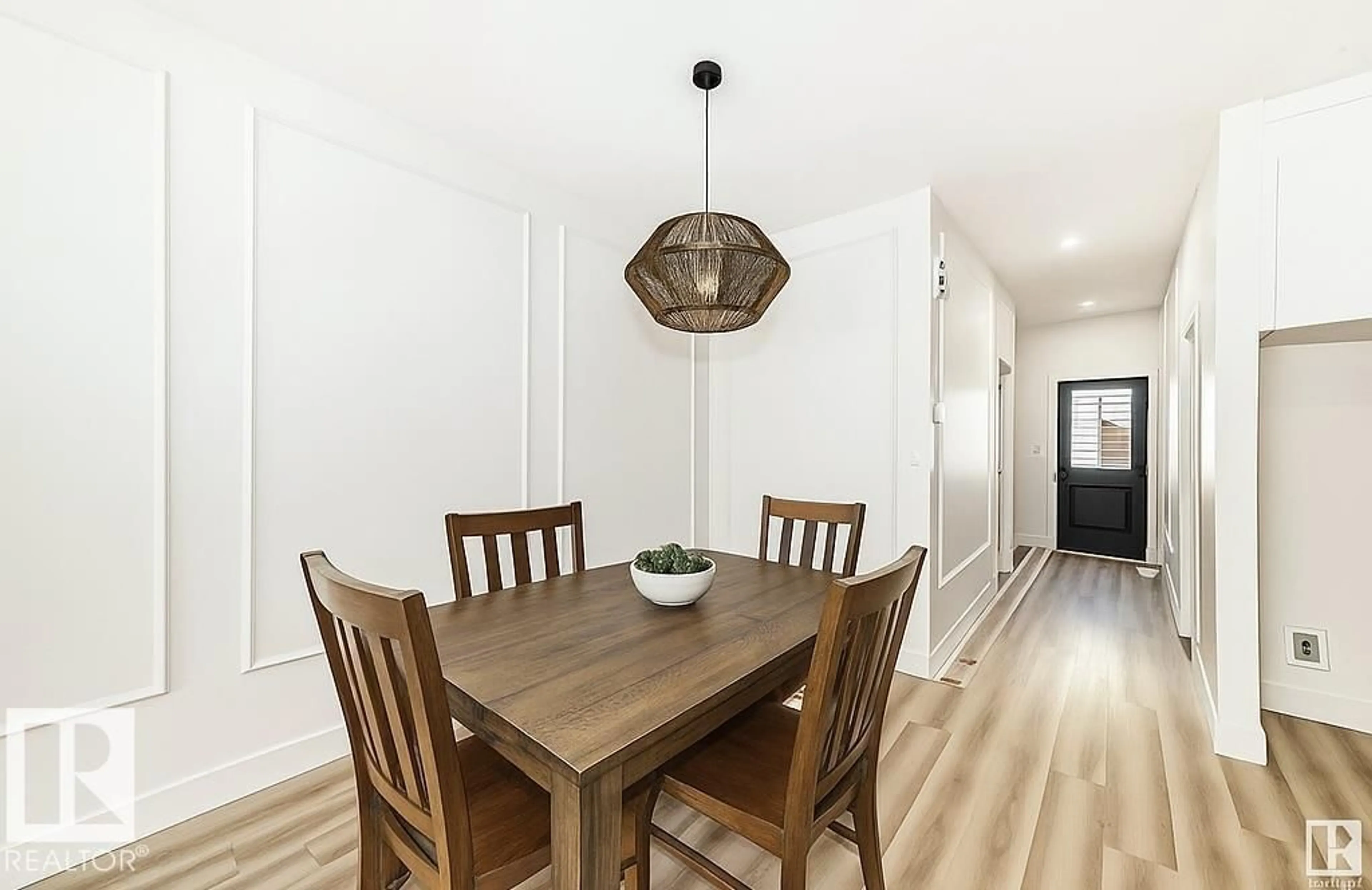 Dining room, wood/laminate floor for 3520 42 AV, Beaumont Alberta T4X3B3