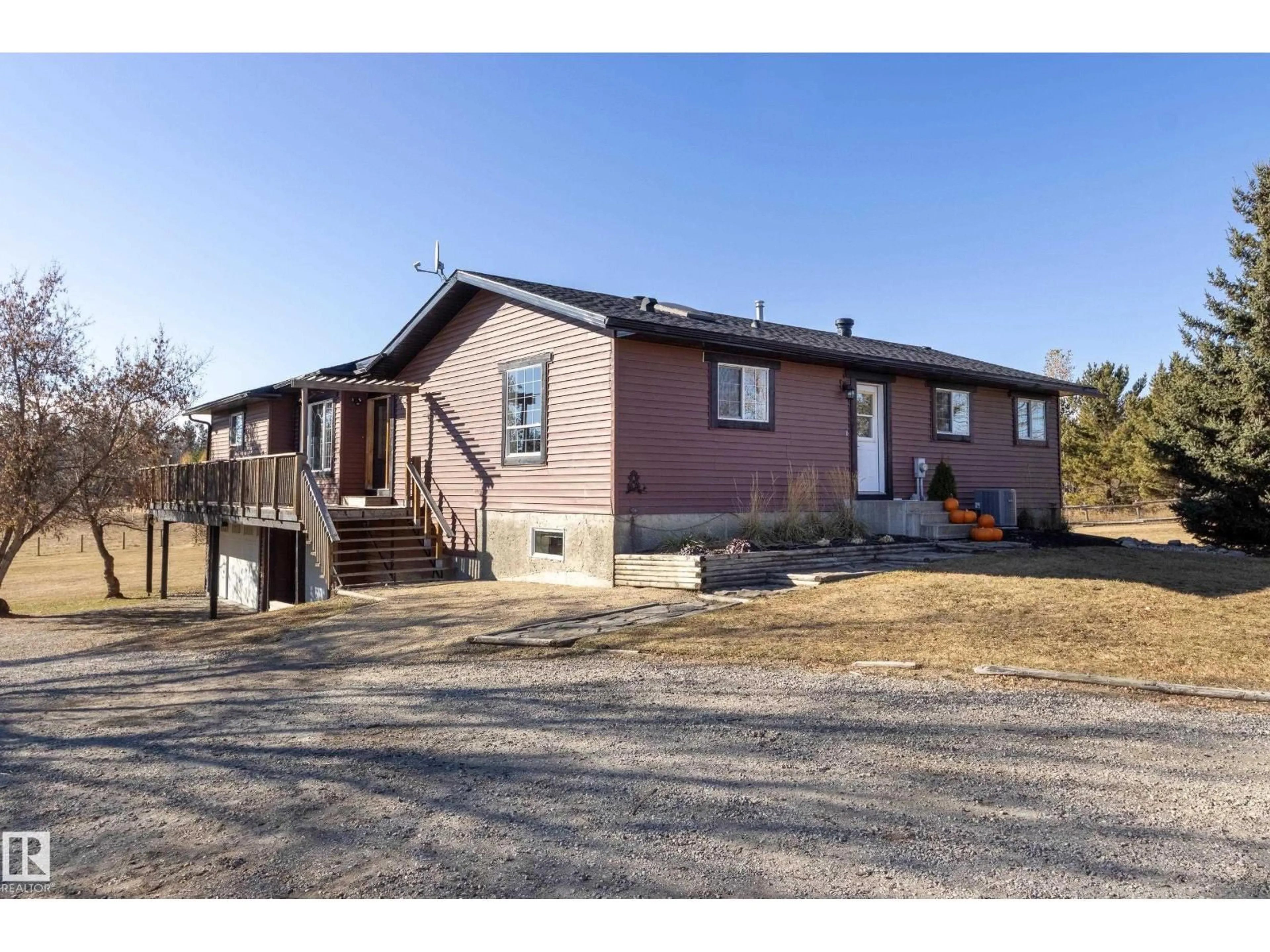 Home with brick exterior material, street for 11 - 51121 RGE ROAD 270, Rural Parkland County Alberta T7Y1G2