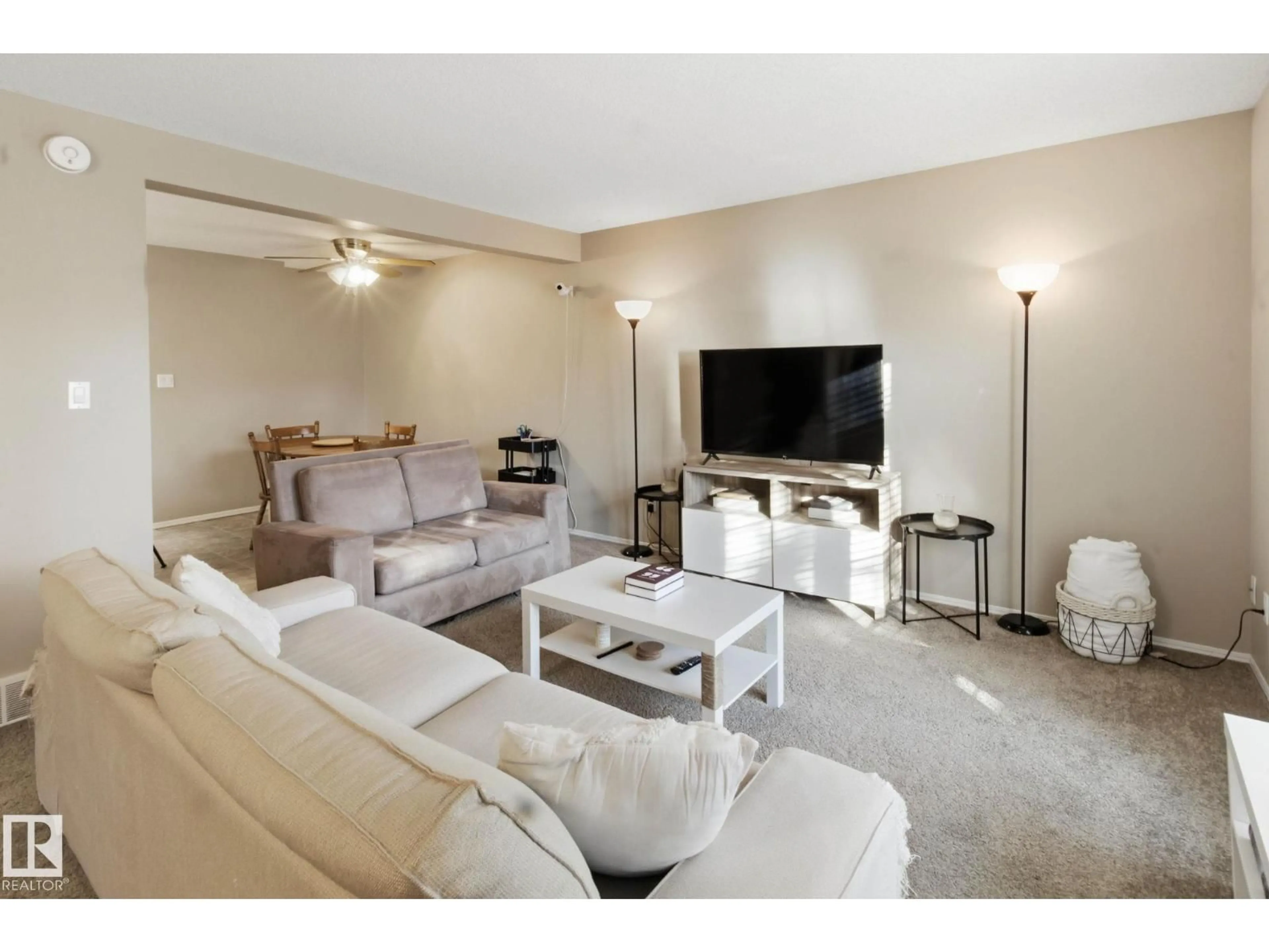Living room with furniture, unknown for NW - 10718 122 ST, Edmonton Alberta T5M0A3