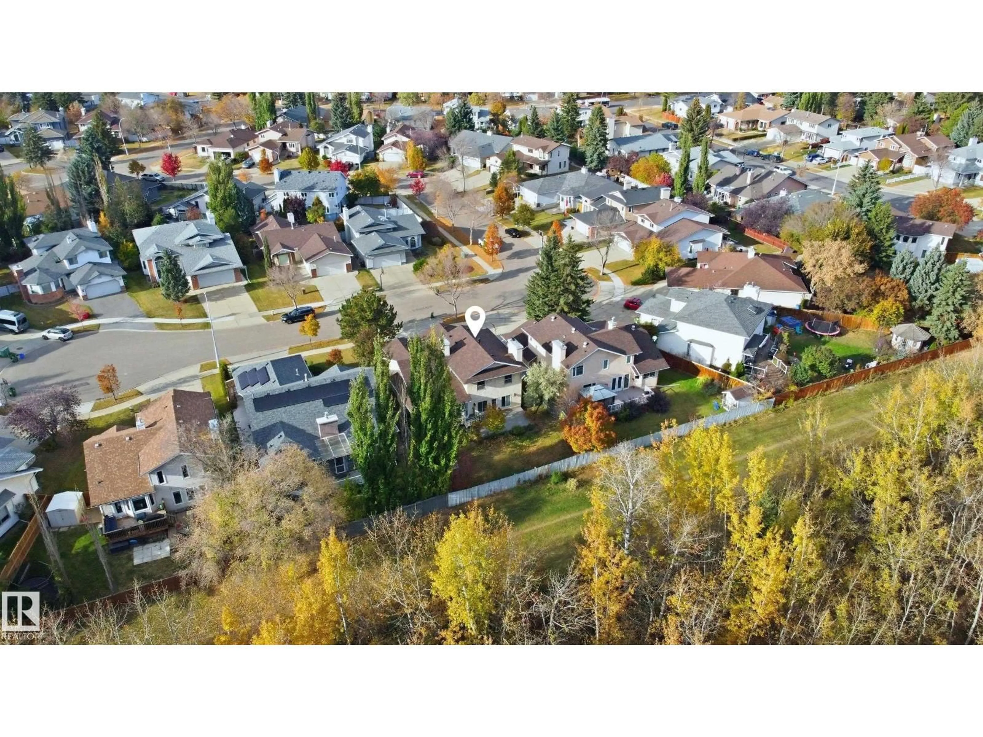 A pic from outside/outdoor area/front of a property/back of a property/a pic from drone, street for 13 ALPHONSE CO, St. Albert Alberta T8N5N9