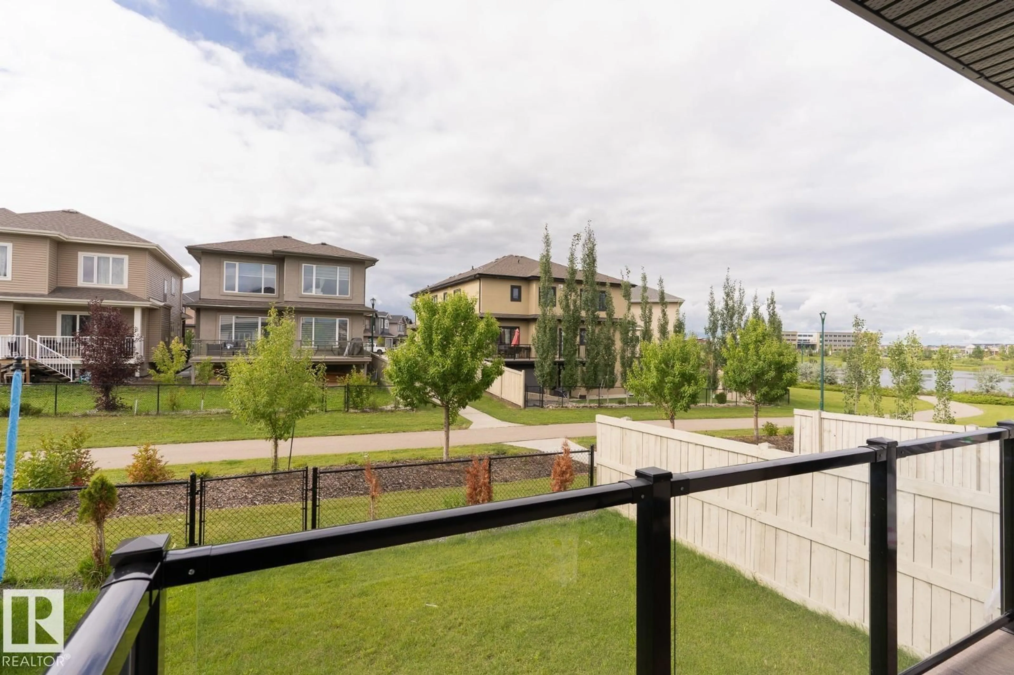 Patio, water/lake/river/ocean view for 2116 20 AV, Edmonton Alberta T6T2L2