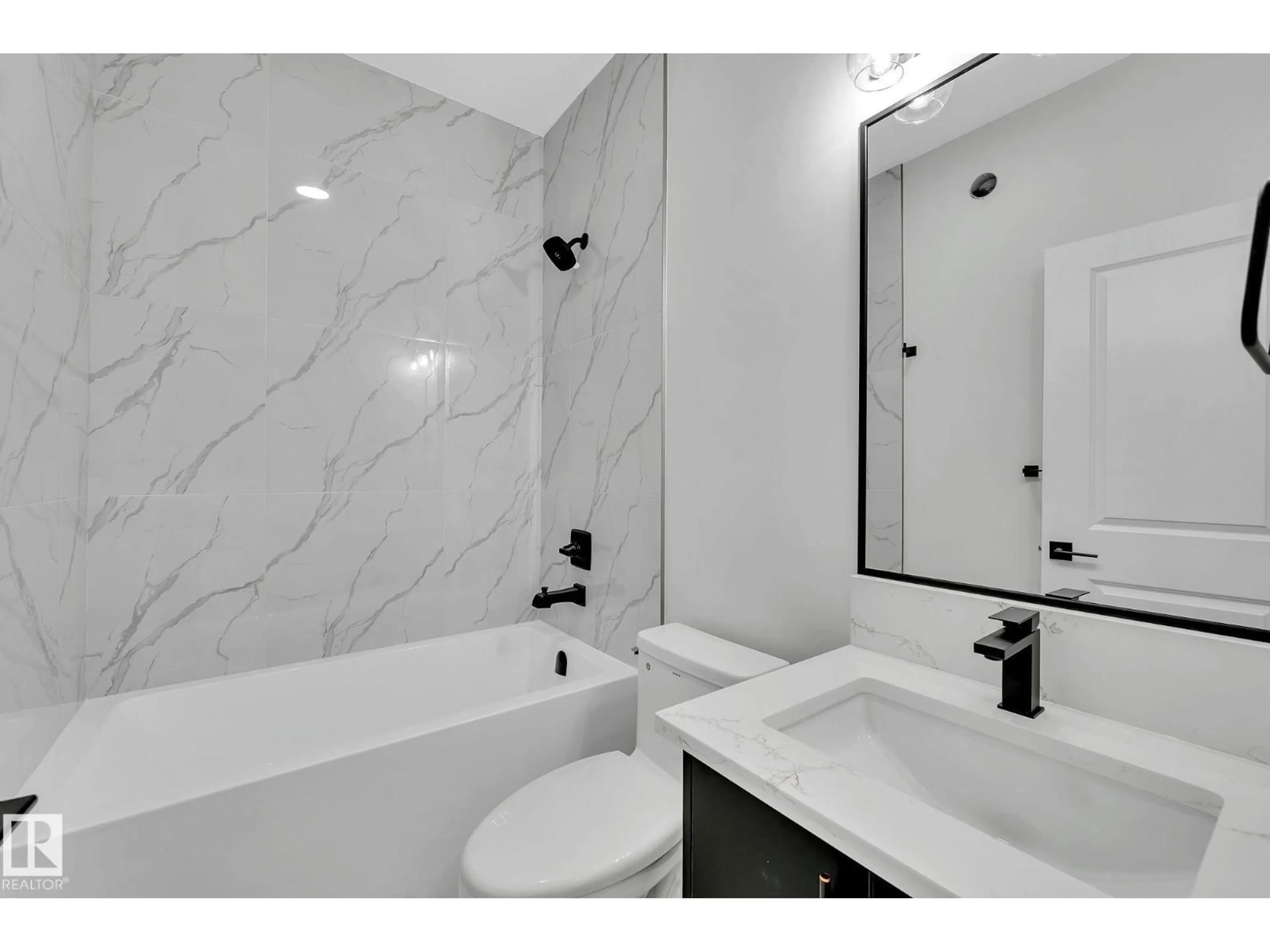 Standard bathroom, ceramic/tile floor for 24 - 104 ALLARD LI, Edmonton Alberta T6W2N2