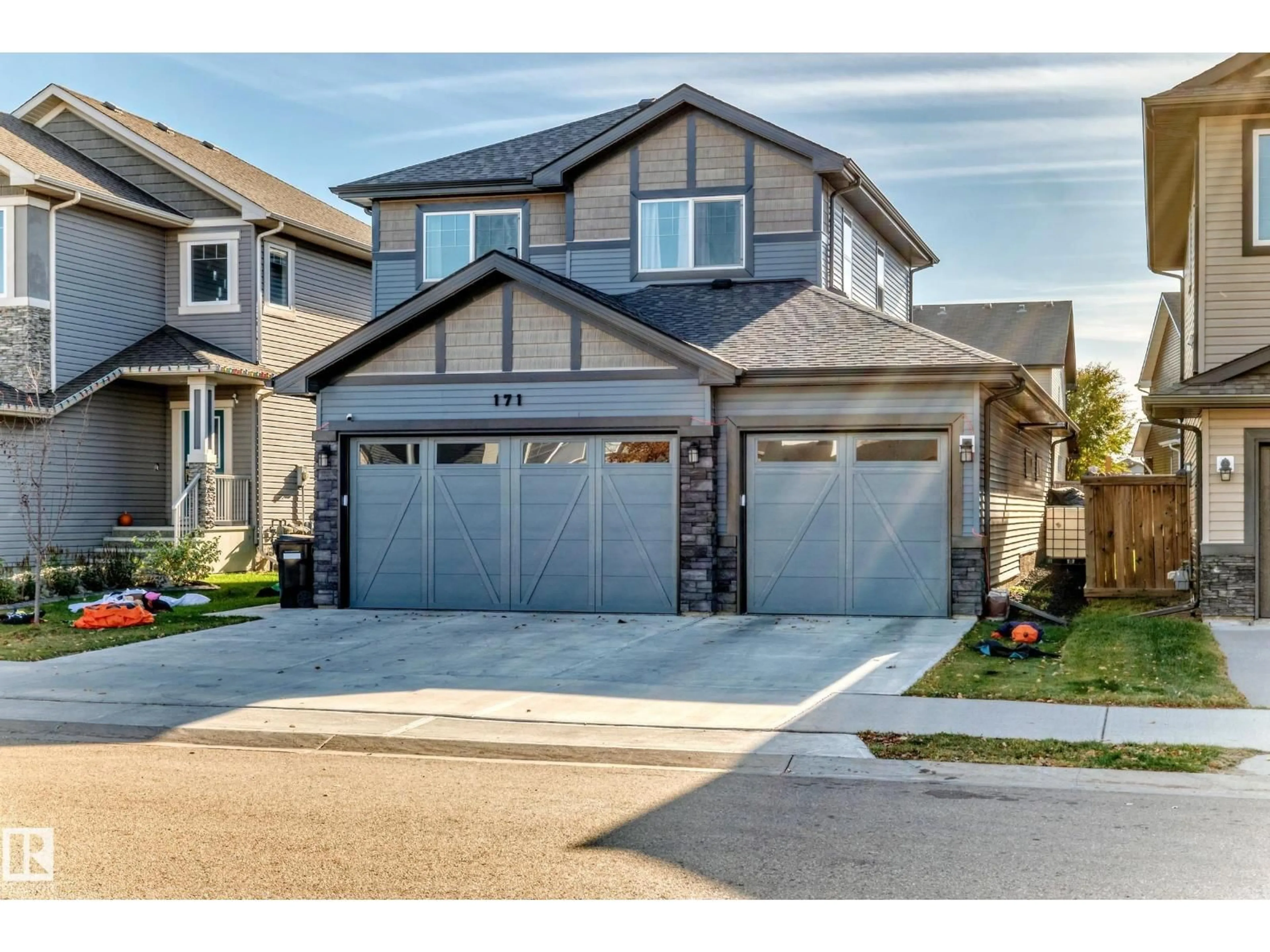 Home with vinyl exterior material, street for 171 HARVEST RIDGE DR, Spruce Grove Alberta T7X0P4