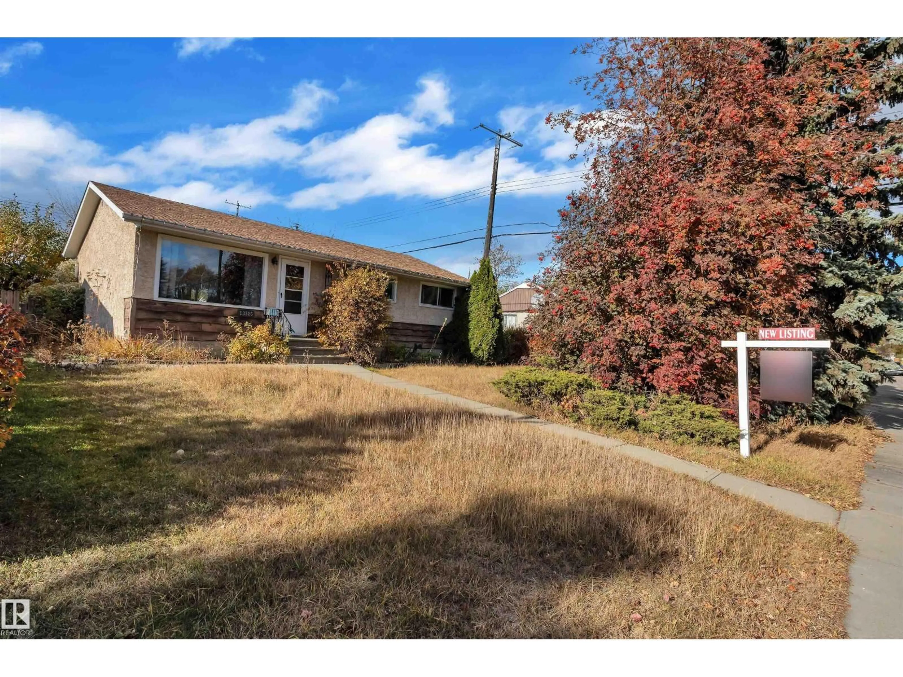 A pic from outside/outdoor area/front of a property/back of a property/a pic from drone, street for NW - 13316 139 ST, Edmonton Alberta T5L2C2