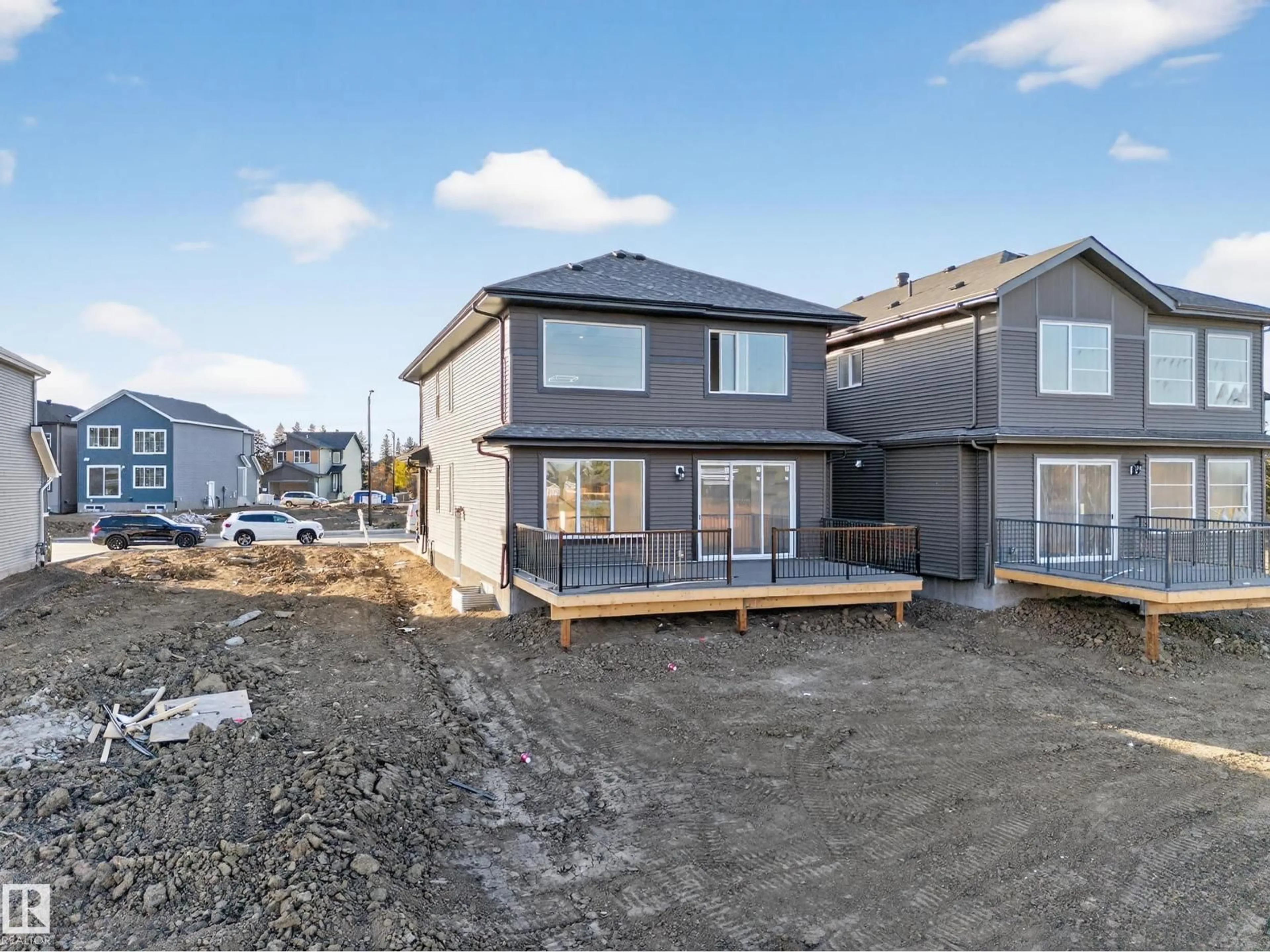 A pic from outside/outdoor area/front of a property/back of a property/a pic from drone, street for SW - 2008 COLLIP CR, Edmonton Alberta T6W4S5