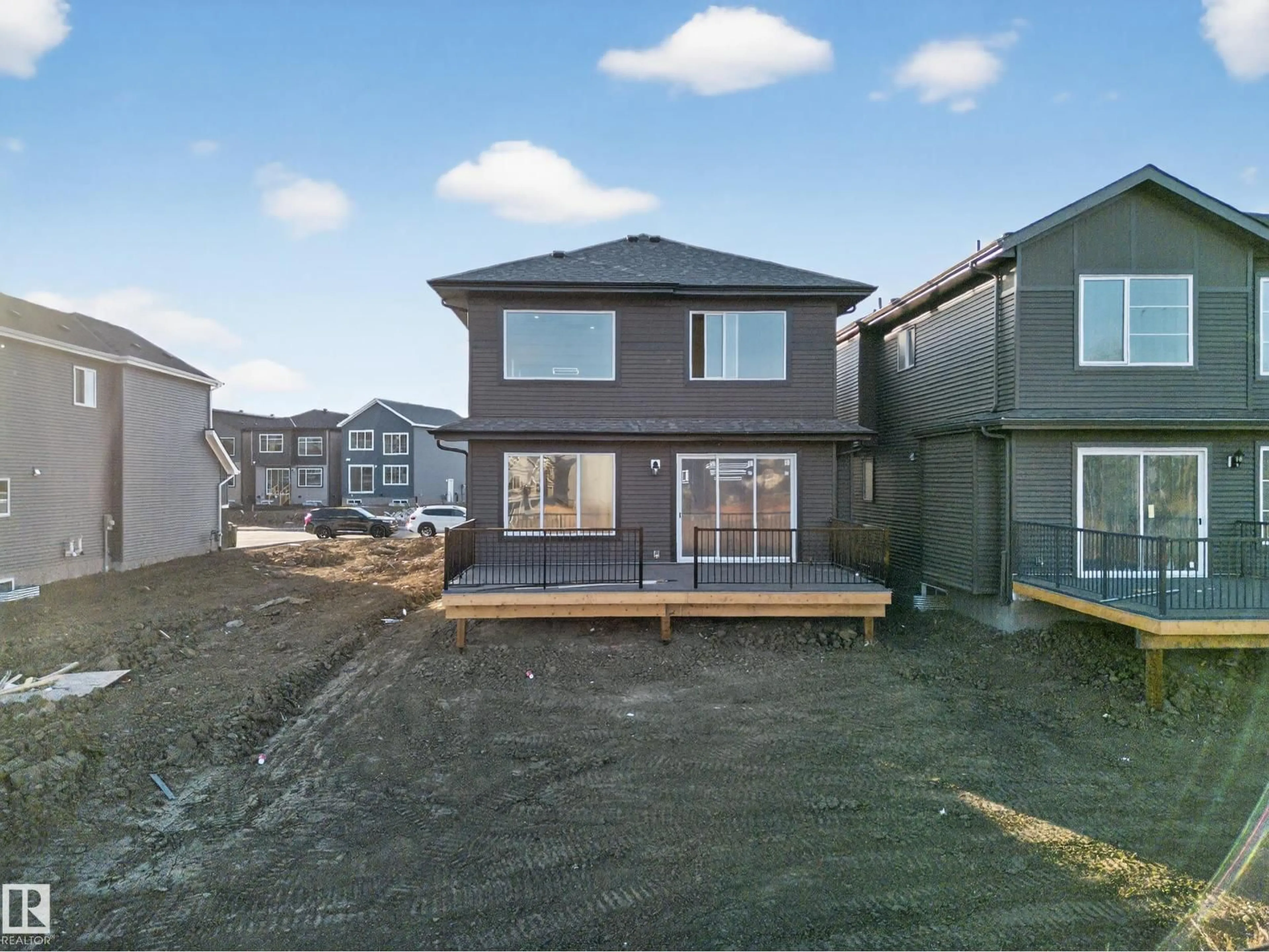 A pic from outside/outdoor area/front of a property/back of a property/a pic from drone, street for SW - 2008 COLLIP CR, Edmonton Alberta T6W4S5