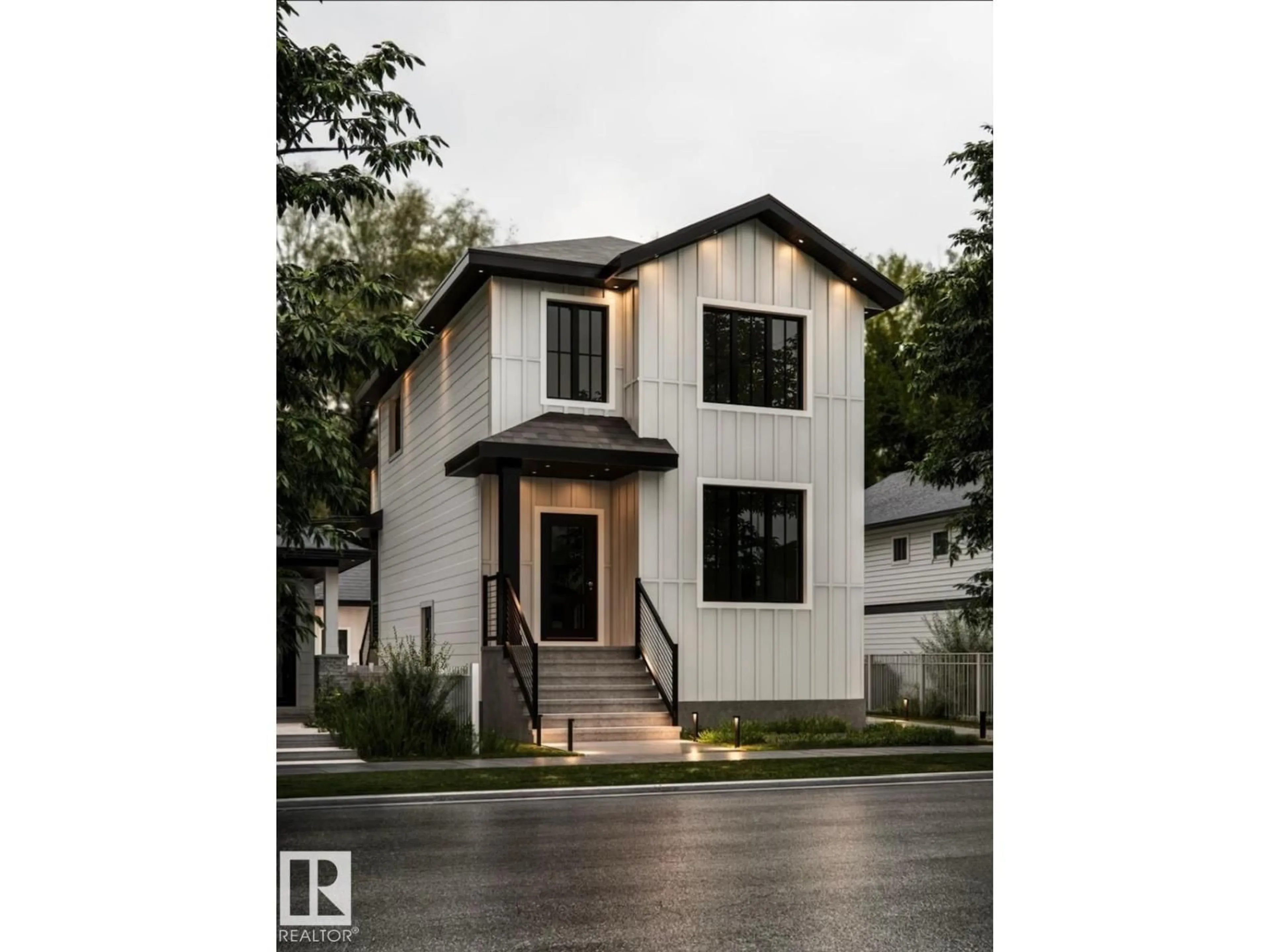 Home with vinyl exterior material, street for NW - 11320 91 ST, Edmonton Alberta T6B4A3