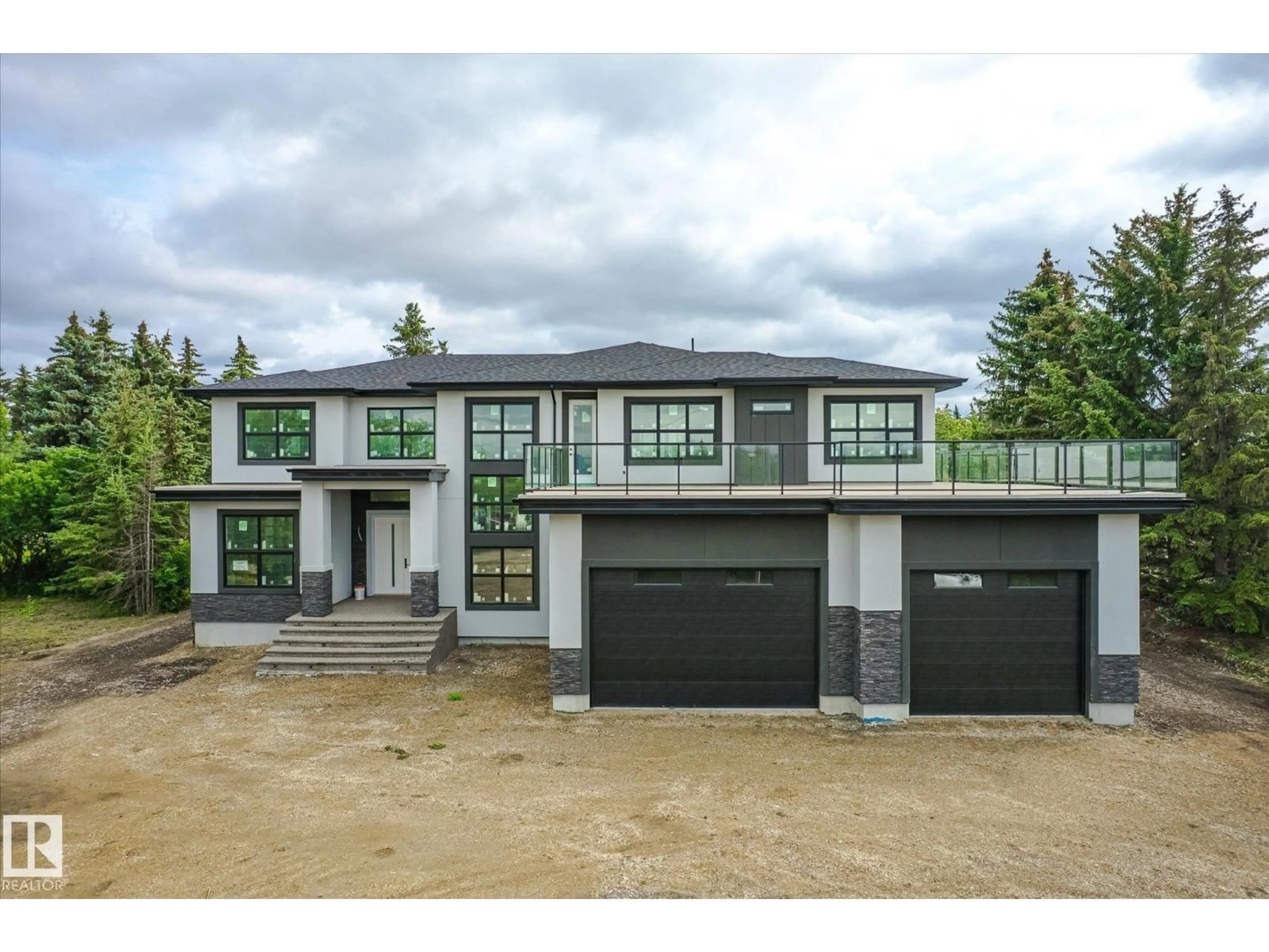 Home with brick exterior material, street for 18445 122 AV, Edmonton Alberta T5V1R4