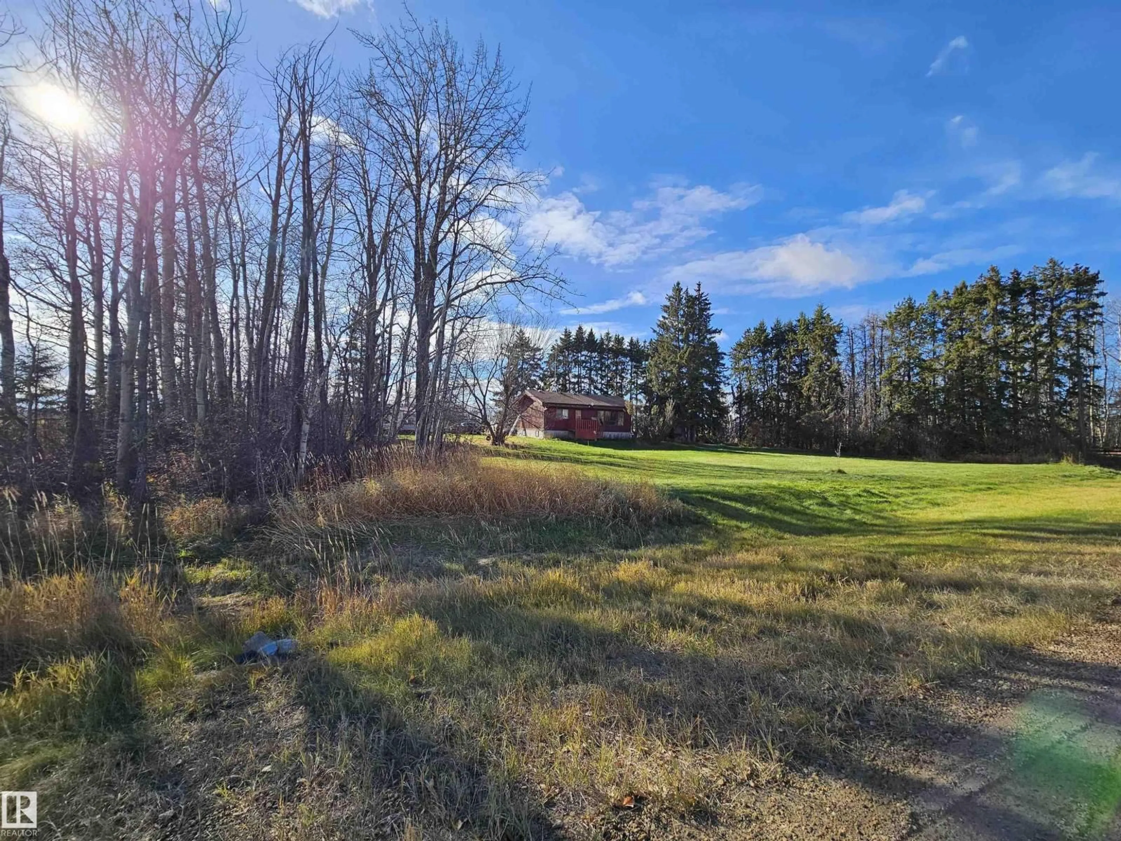 A pic from outside/outdoor area/front of a property/back of a property/a pic from drone, forest/trees view for HOUSE A; B - 6501 TWP ROAD 502, Rural Brazeau County Alberta T7A2A2