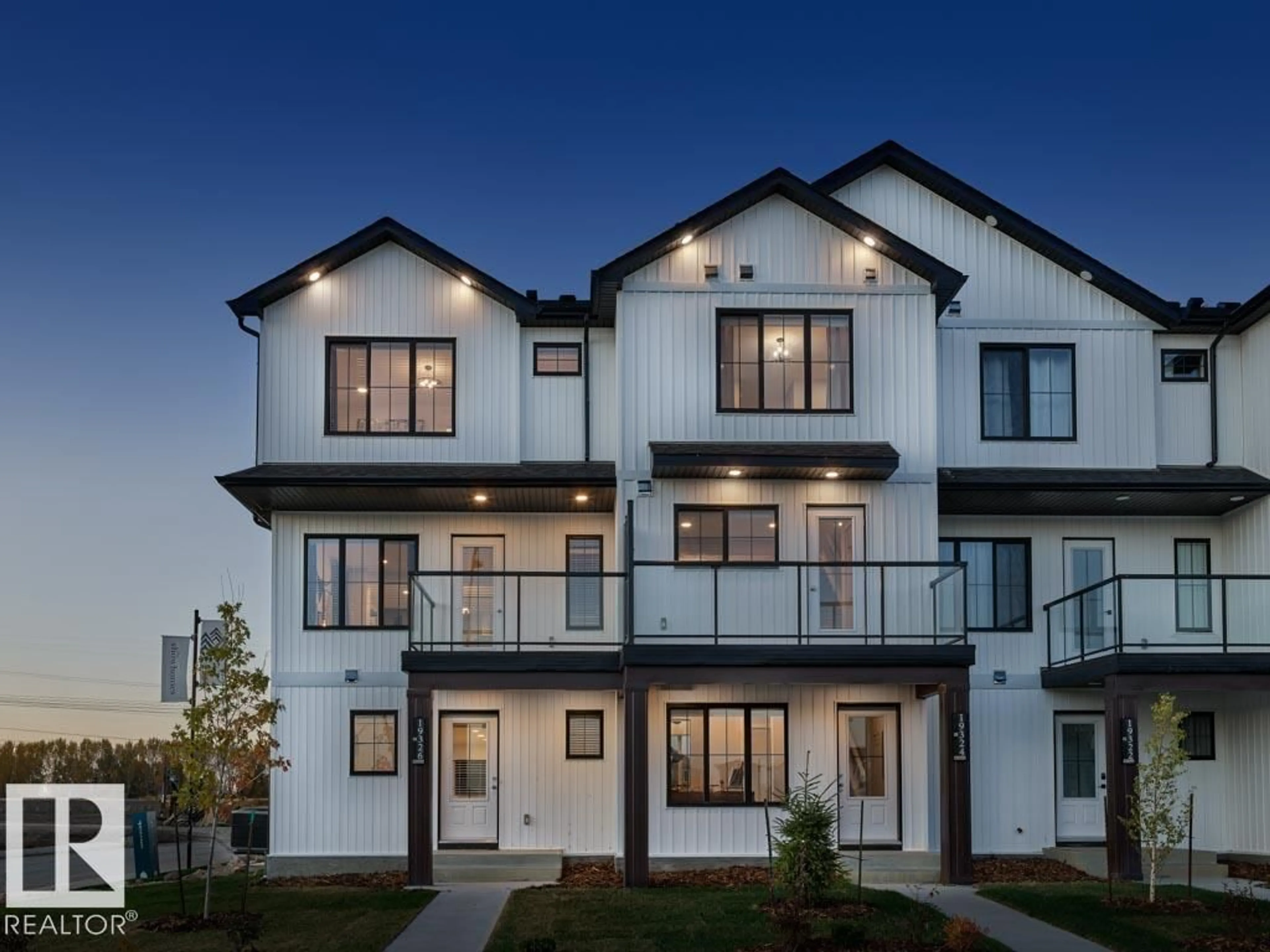 Home with vinyl exterior material, street for 3 - 1209 KESWICK DR, Edmonton Alberta T6W4J5