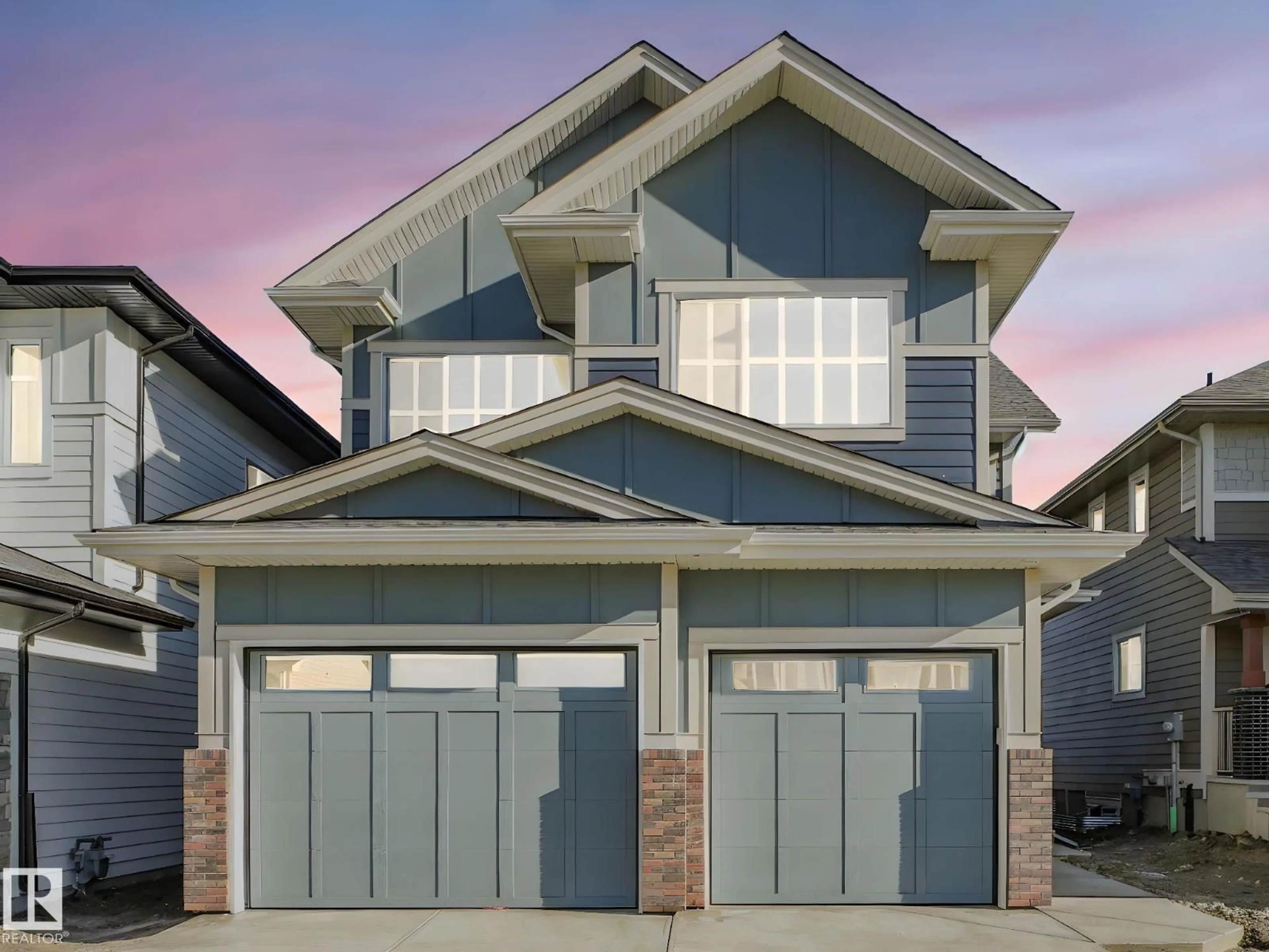 Home with vinyl exterior material, street for 49 BIRKSHIRE CRESCENT, Sherwood Park Alberta T8B0C7