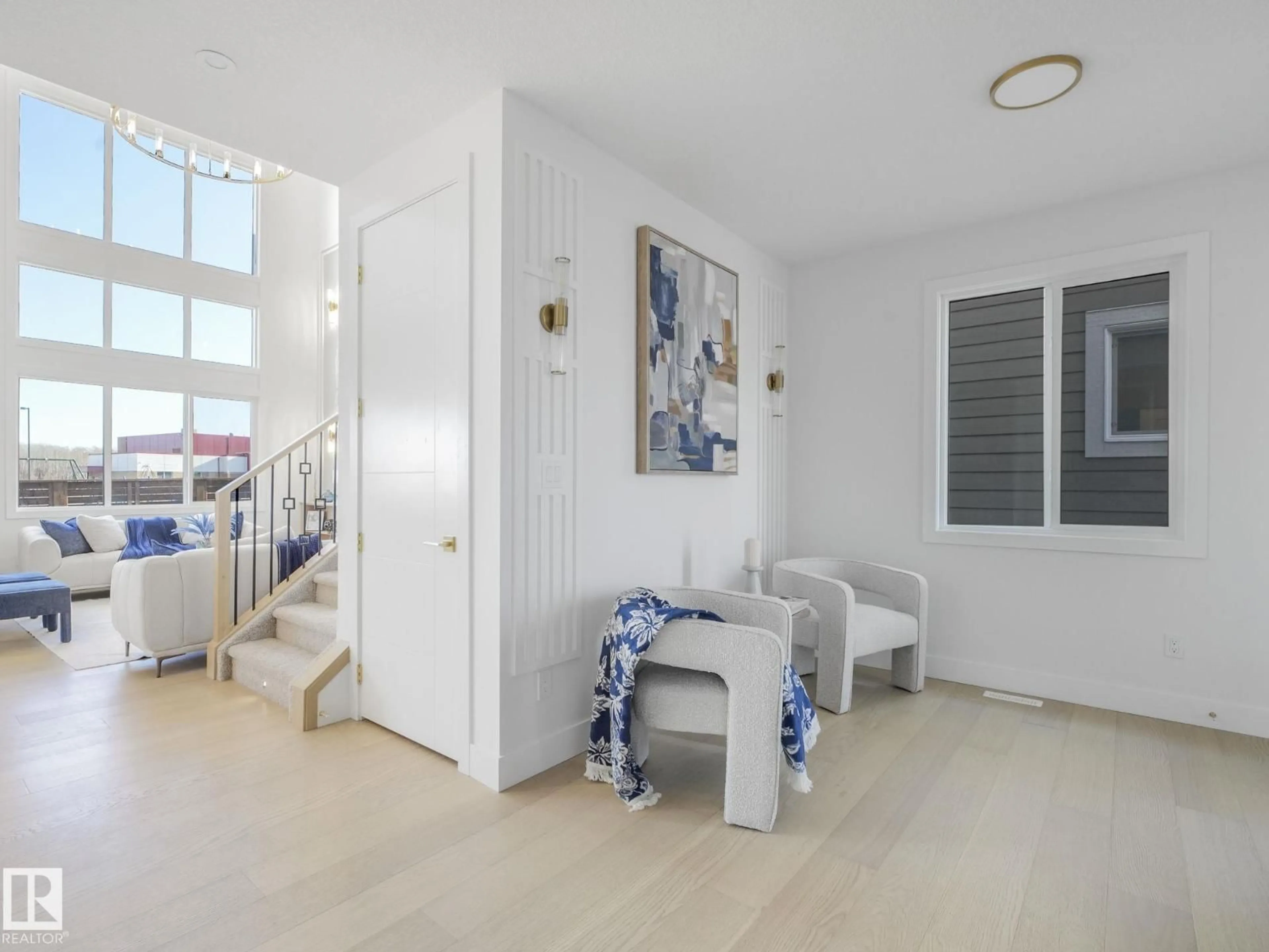 Indoor foyer for 49 BIRKSHIRE CRESCENT, Sherwood Park Alberta T8B0C7