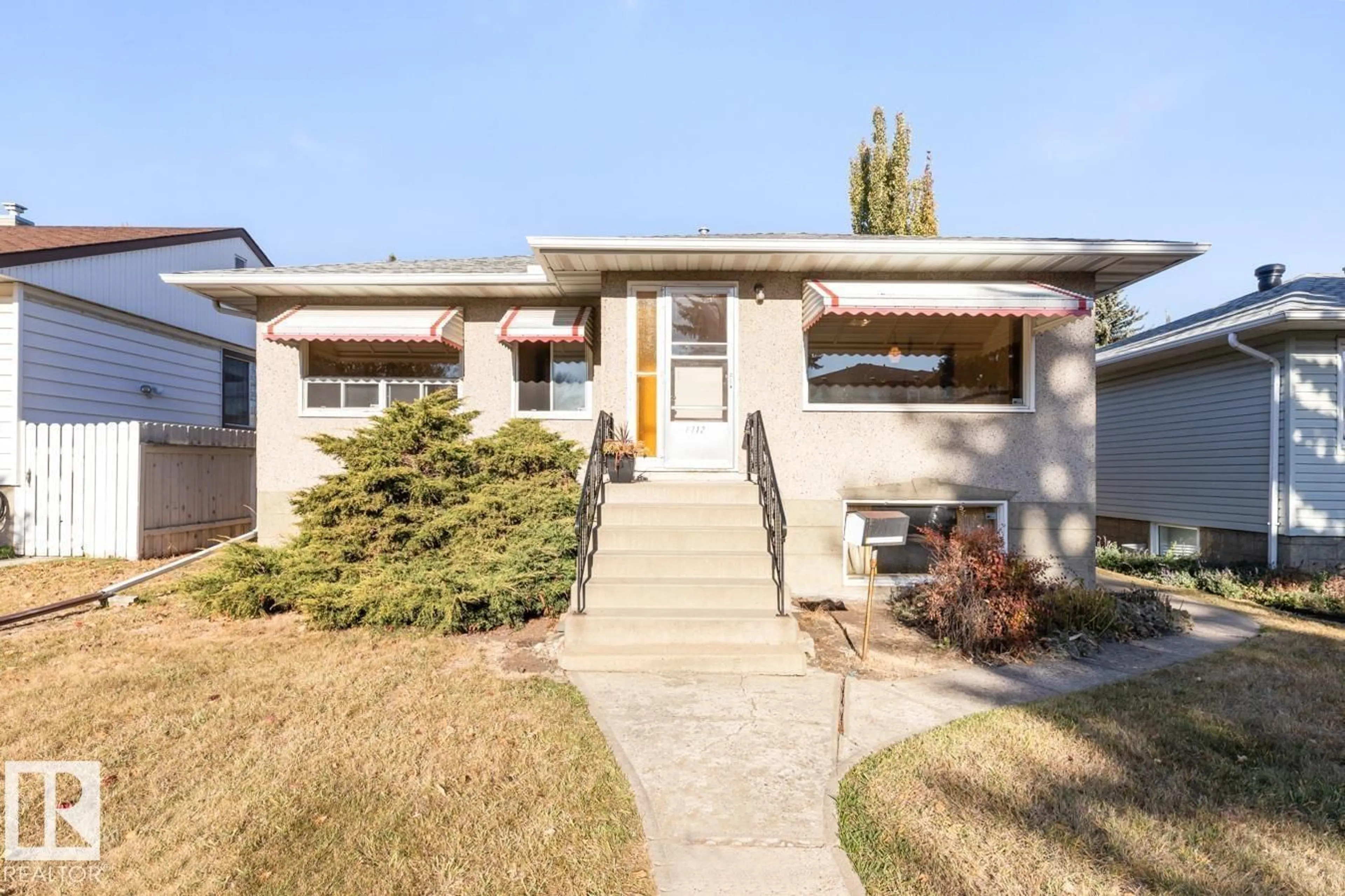 Home with brick exterior material, street for 8712 89 AV, Edmonton Alberta T6C1N7