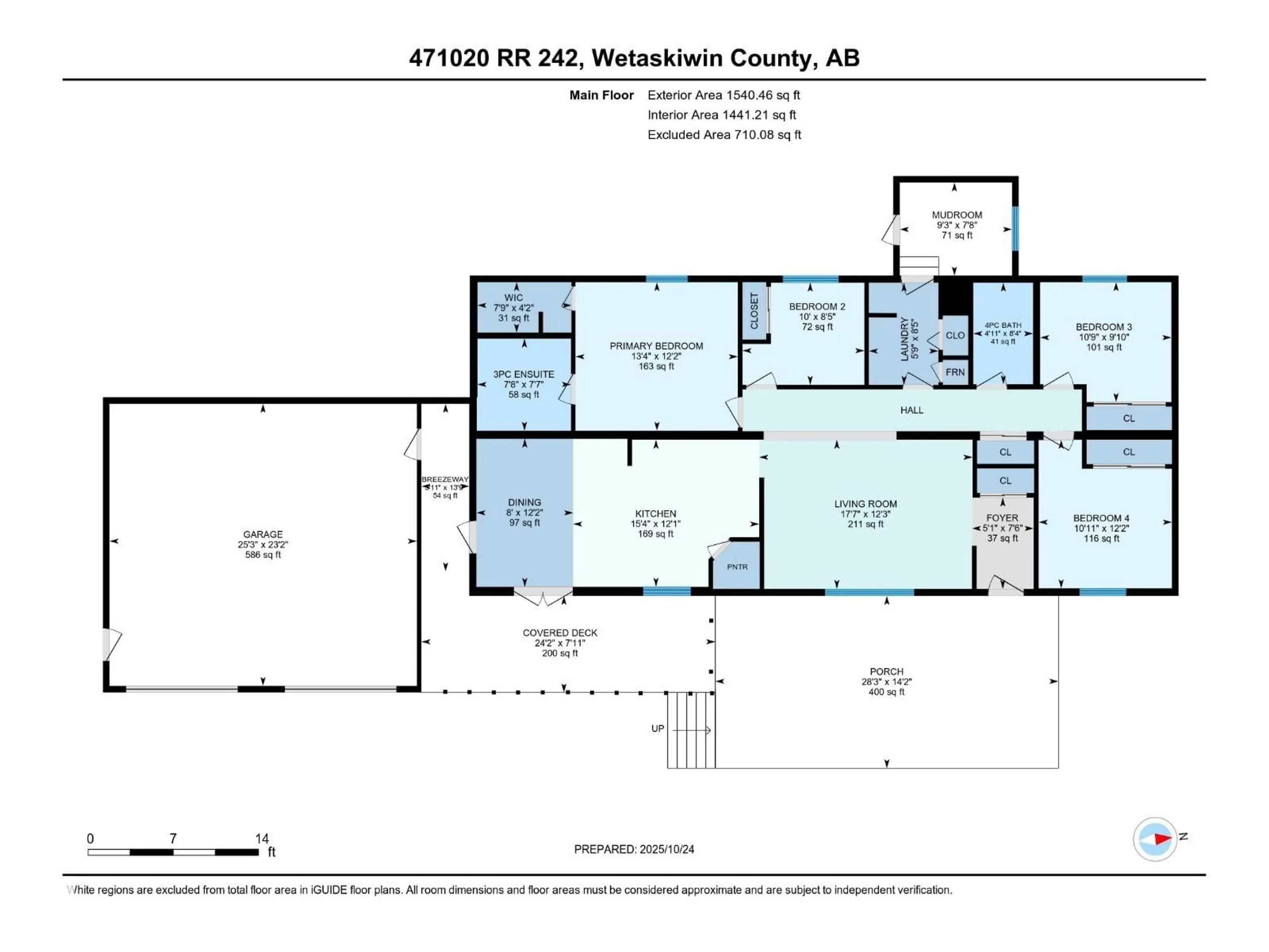 Floor plan for 471020 RGE ROAD 242, Rural Wetaskiwin County Alberta T9A1X1