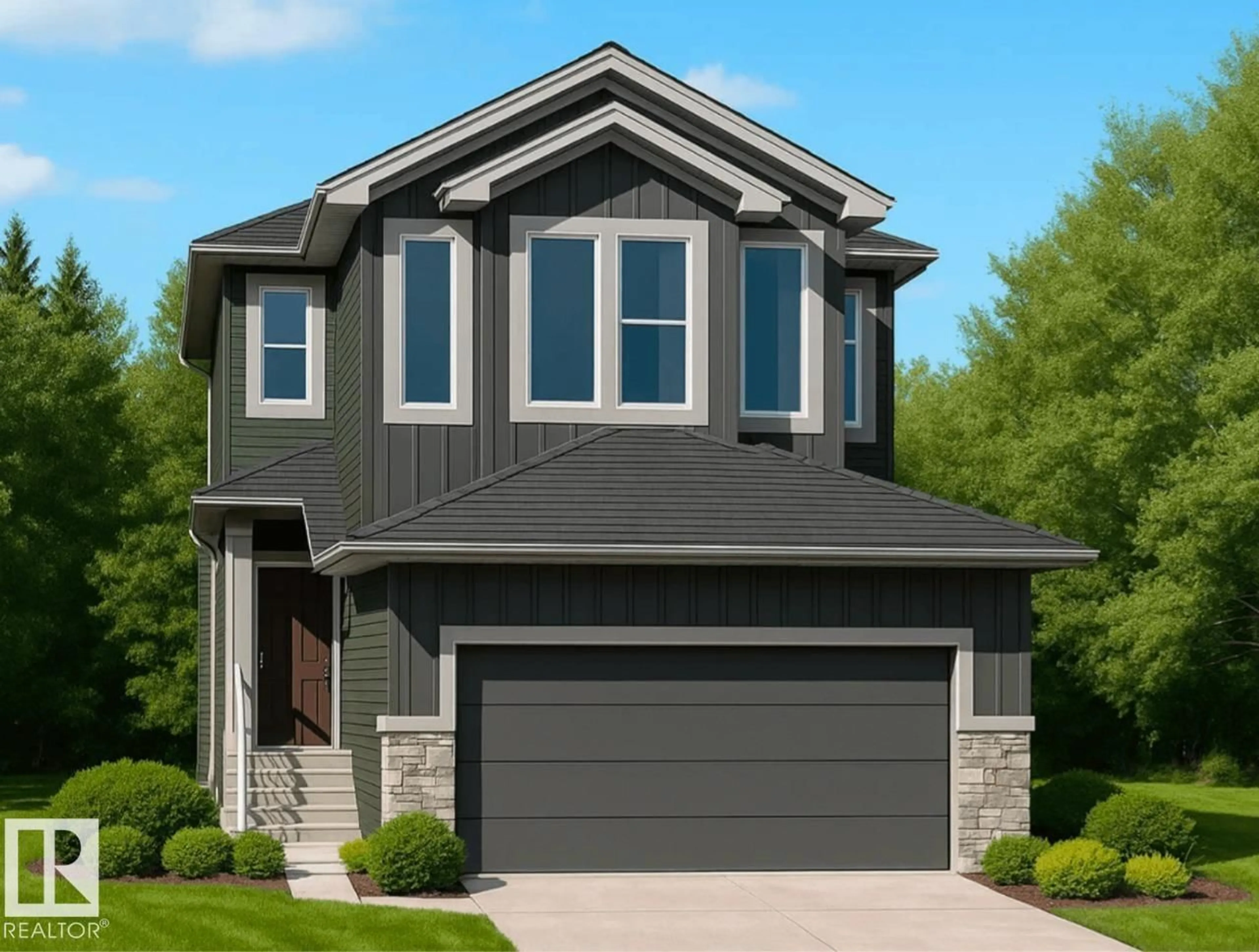 Home with vinyl exterior material, street for 27 CATRIA PT, Sherwood Park Alberta T8H3A9