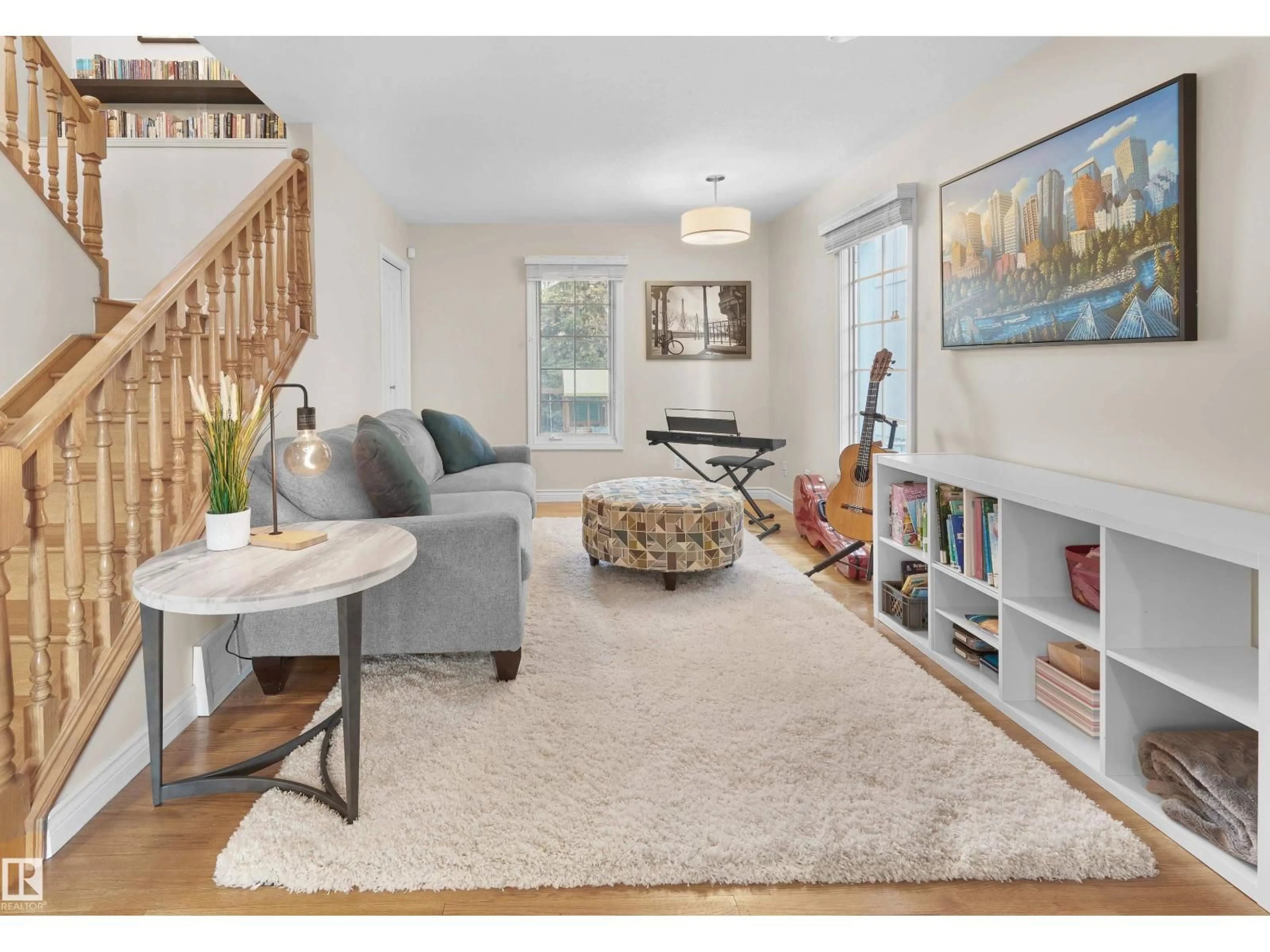 Living room with furniture, unknown for 10690 63 AV, Edmonton Alberta T6H1P6