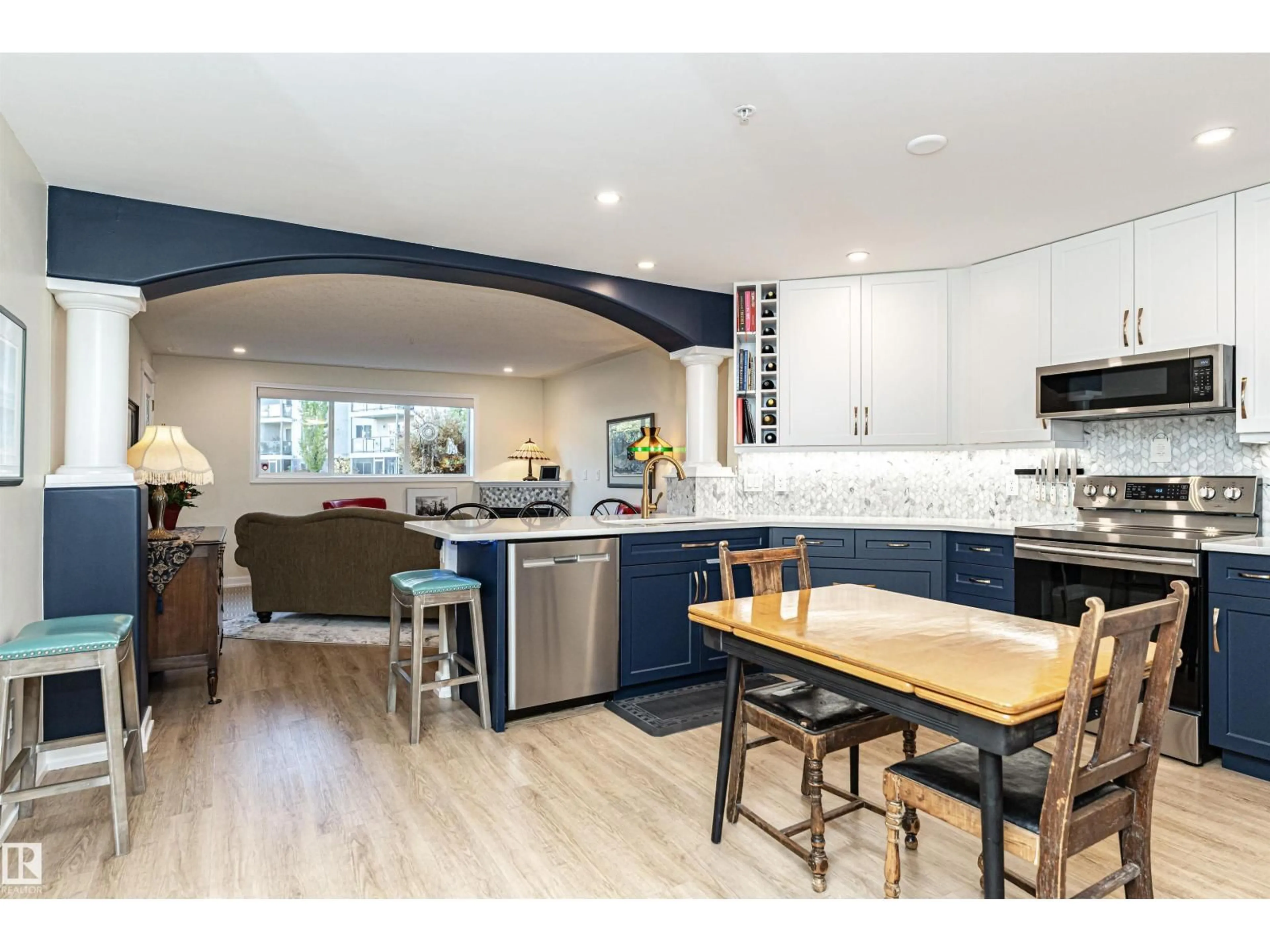 Open concept kitchen, unknown for #104 - 237 YOUVILLE DR, Edmonton Alberta T6L7G2