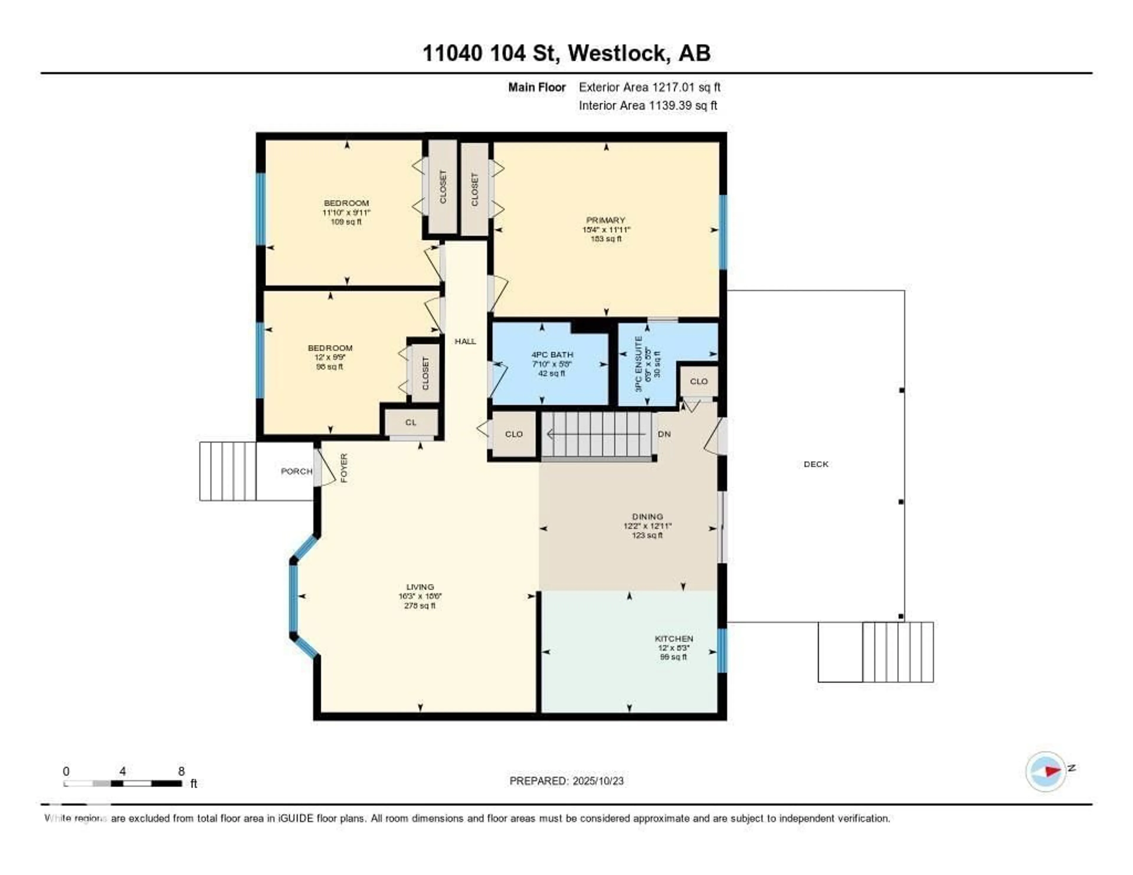 Floor plan for 11040 104 ST, Westlock Alberta T7P1G4