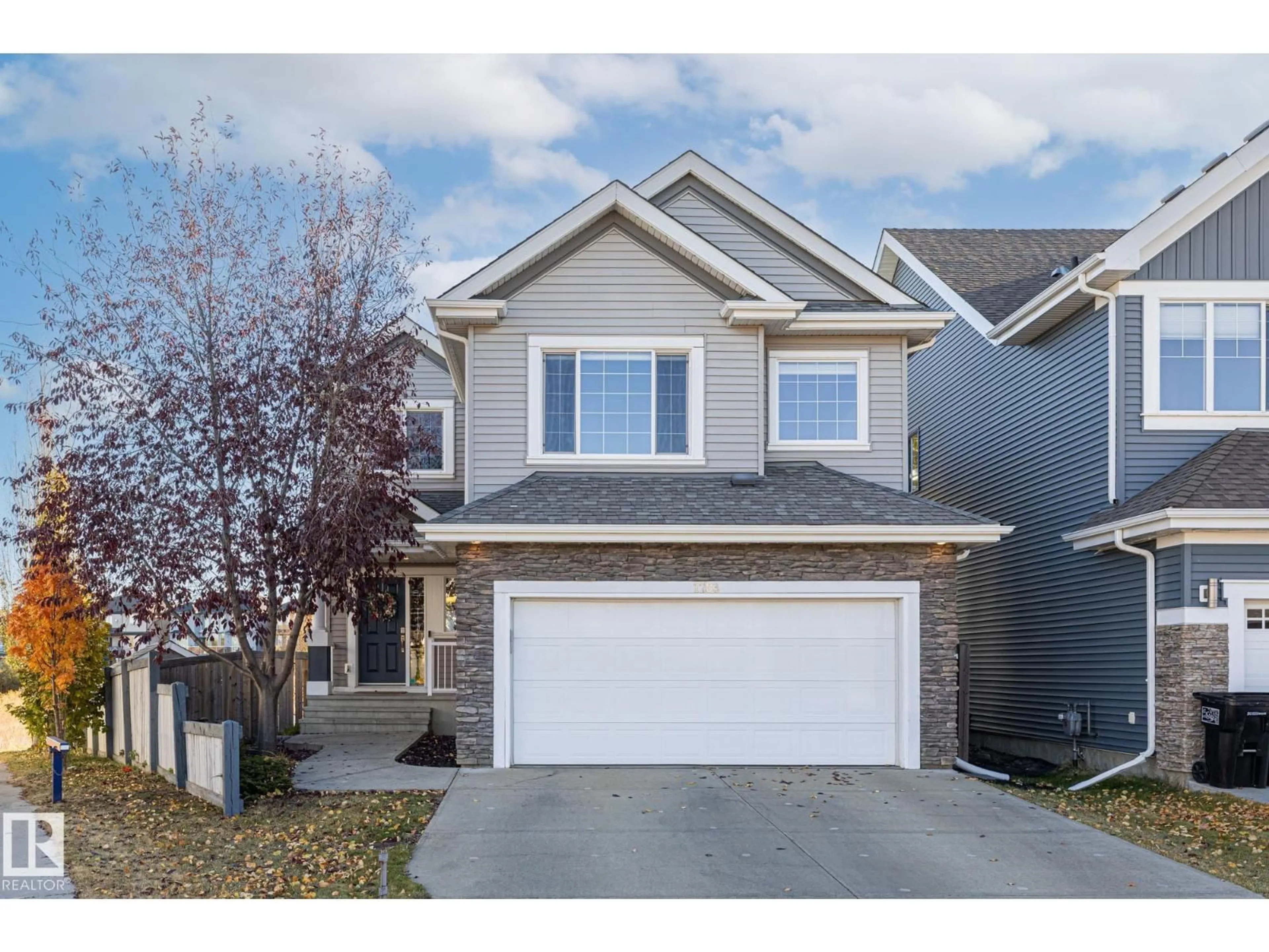 Home with vinyl exterior material, street for 1203 72 ST, Edmonton Alberta T6X0N8