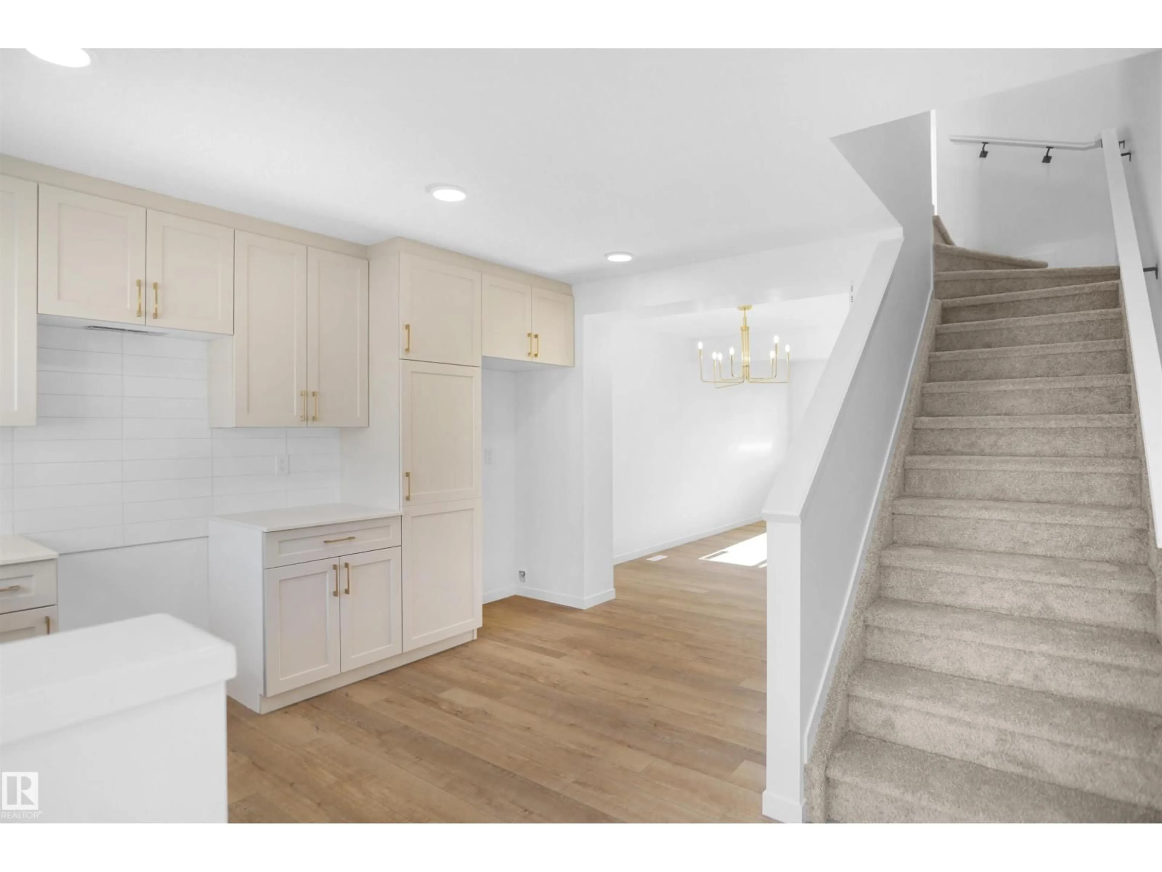 Open concept kitchen, unknown for NW - 2103 210 ST, Edmonton Alberta T5S0T1