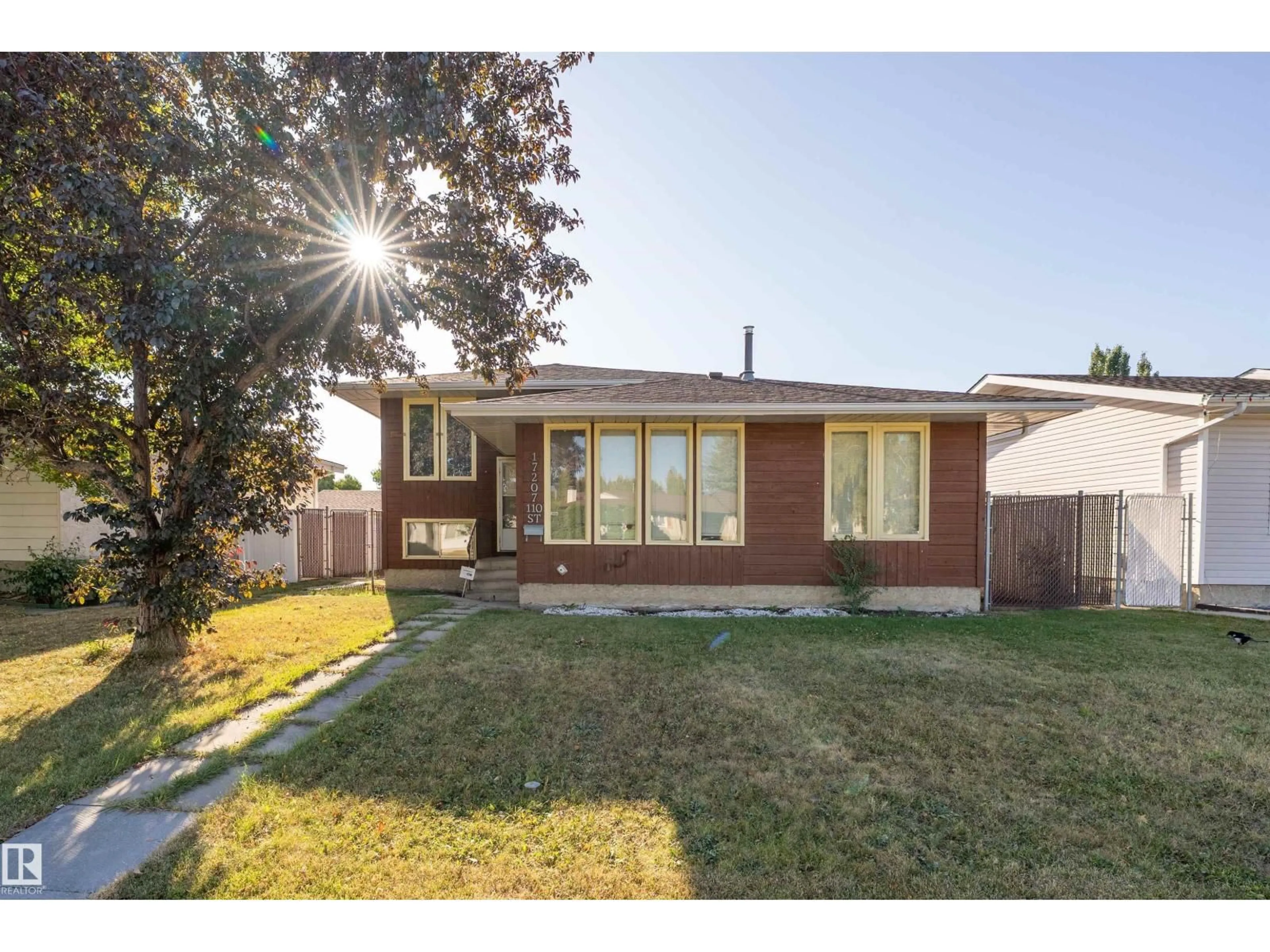 Home with brick exterior material, street for 17207 110 ST, Edmonton Alberta T5X3L2