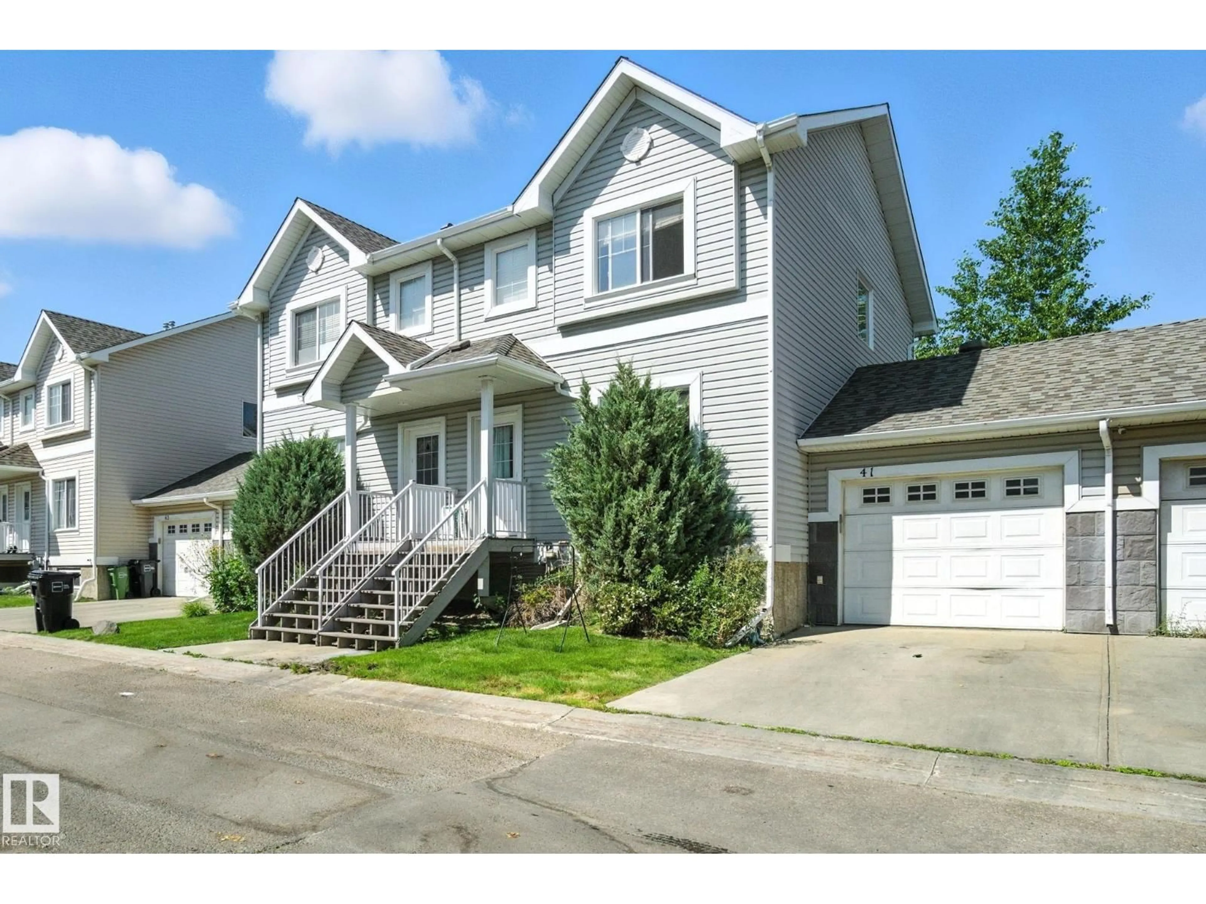 Home with vinyl exterior material, street for #41 - 2503 24 ST, Edmonton Alberta T6T0B5