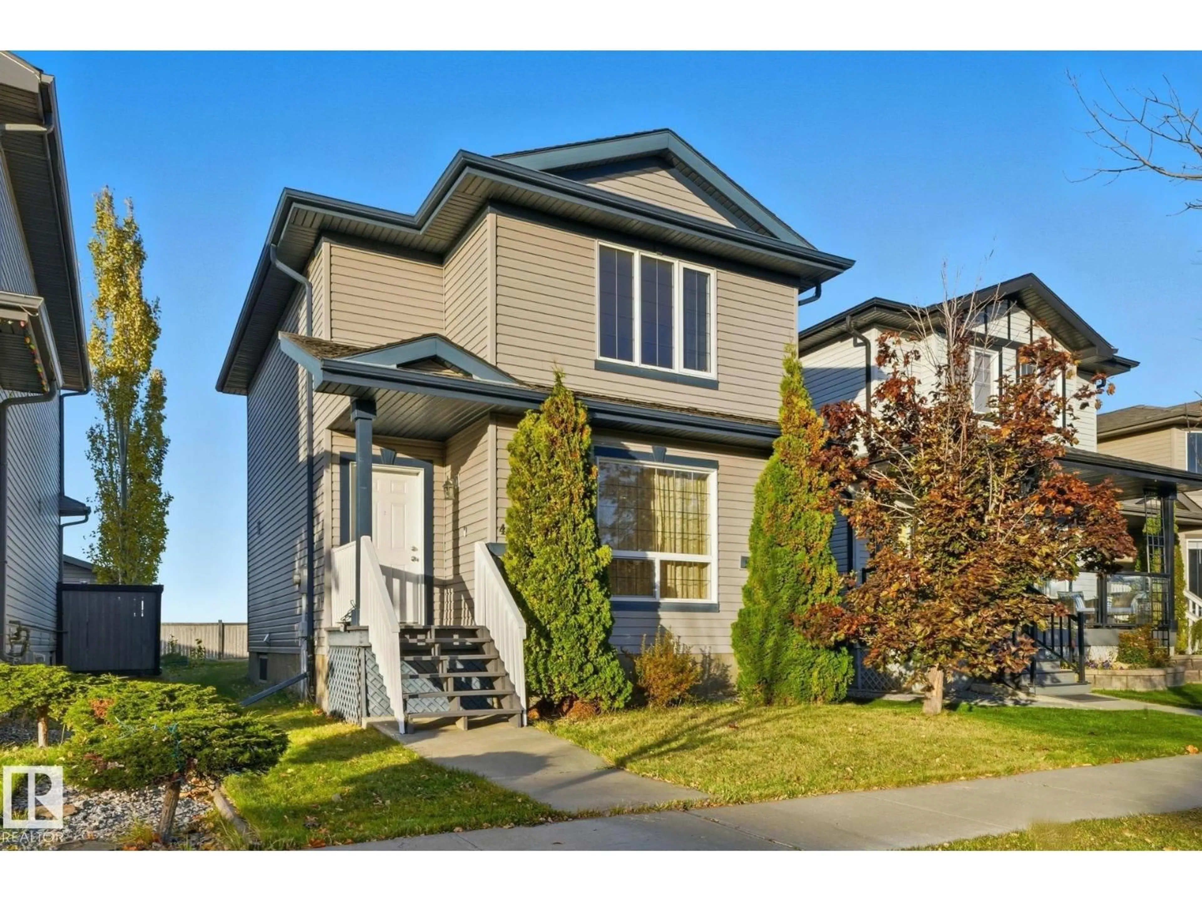 Home with vinyl exterior material, street for 40 BIRCHGLEN CR, Leduc Alberta T9E0C5