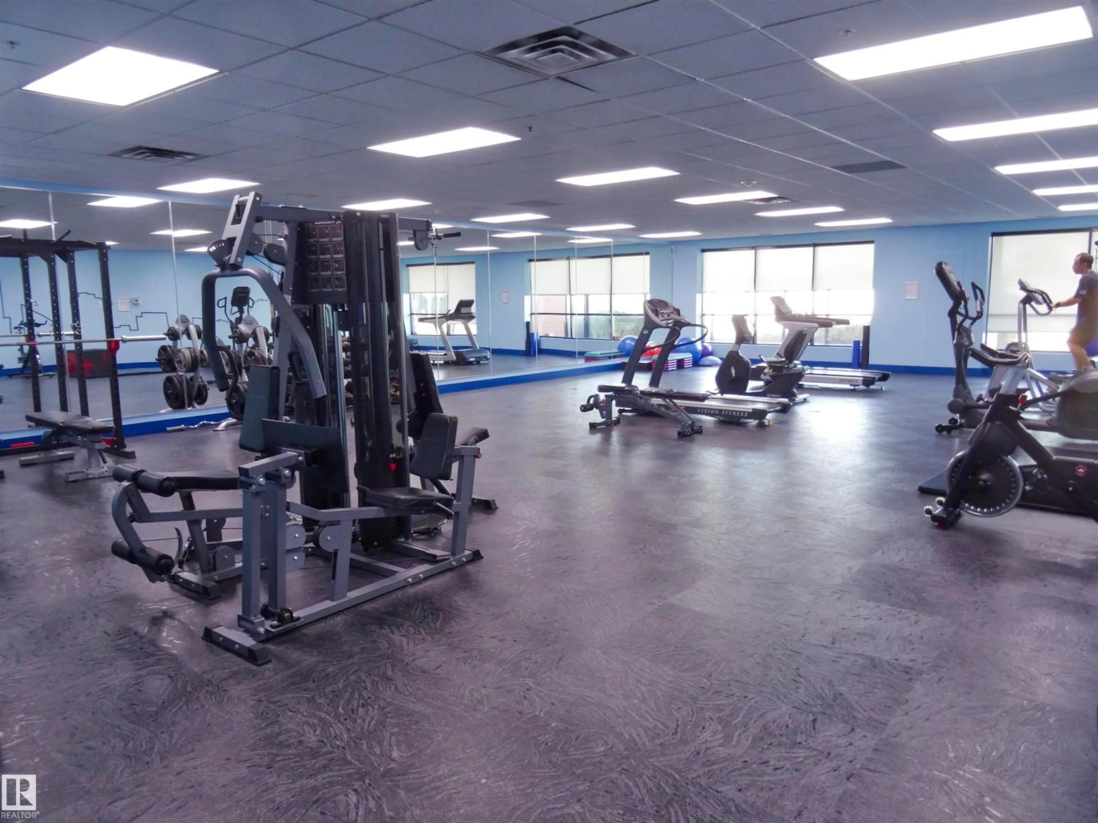 Gym or fitness room for 430 - 7825 71 ST, Edmonton Alberta T6B3R9