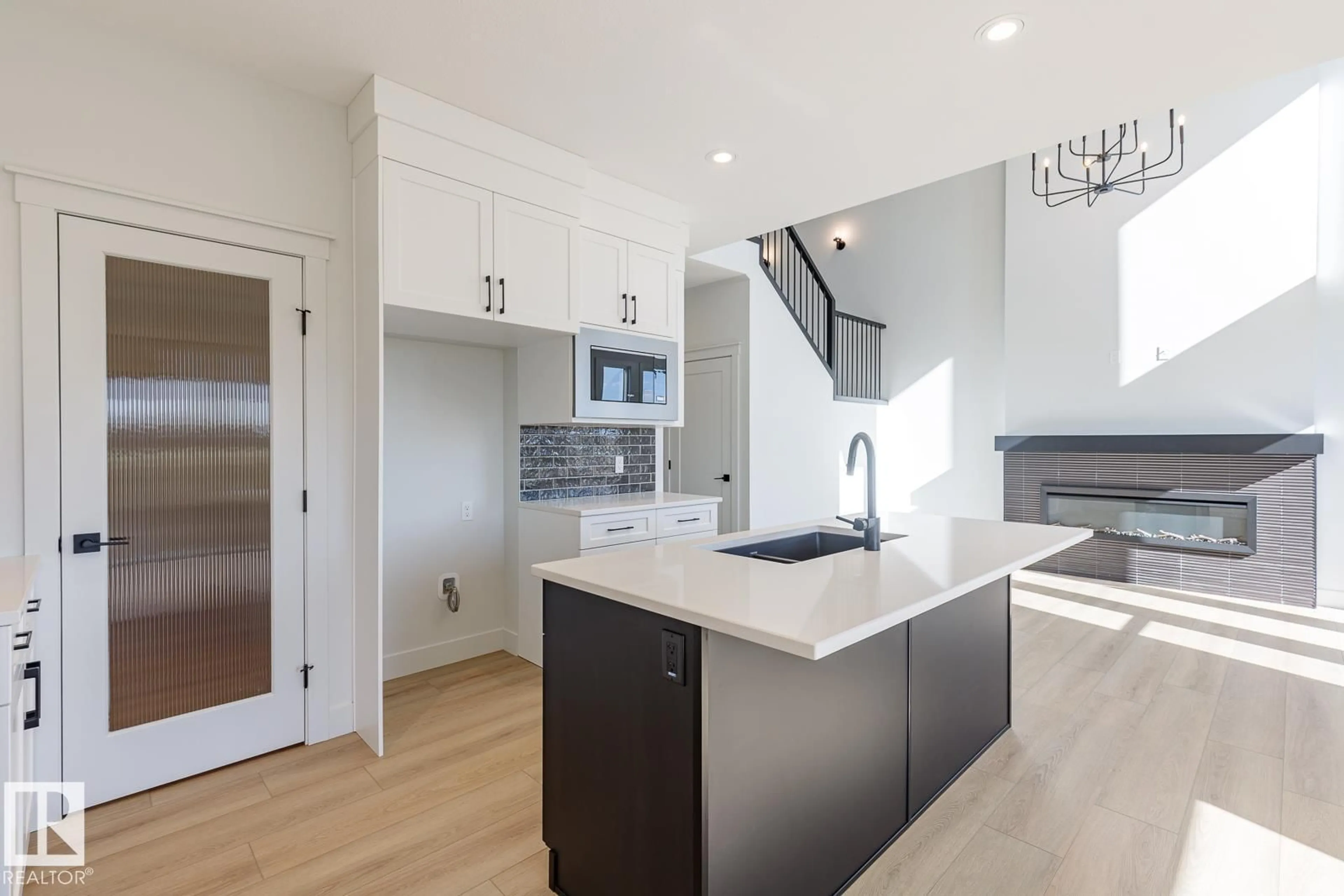 Open concept kitchen, unknown for SW - 1603 157 ST, Edmonton Alberta T6W4J8