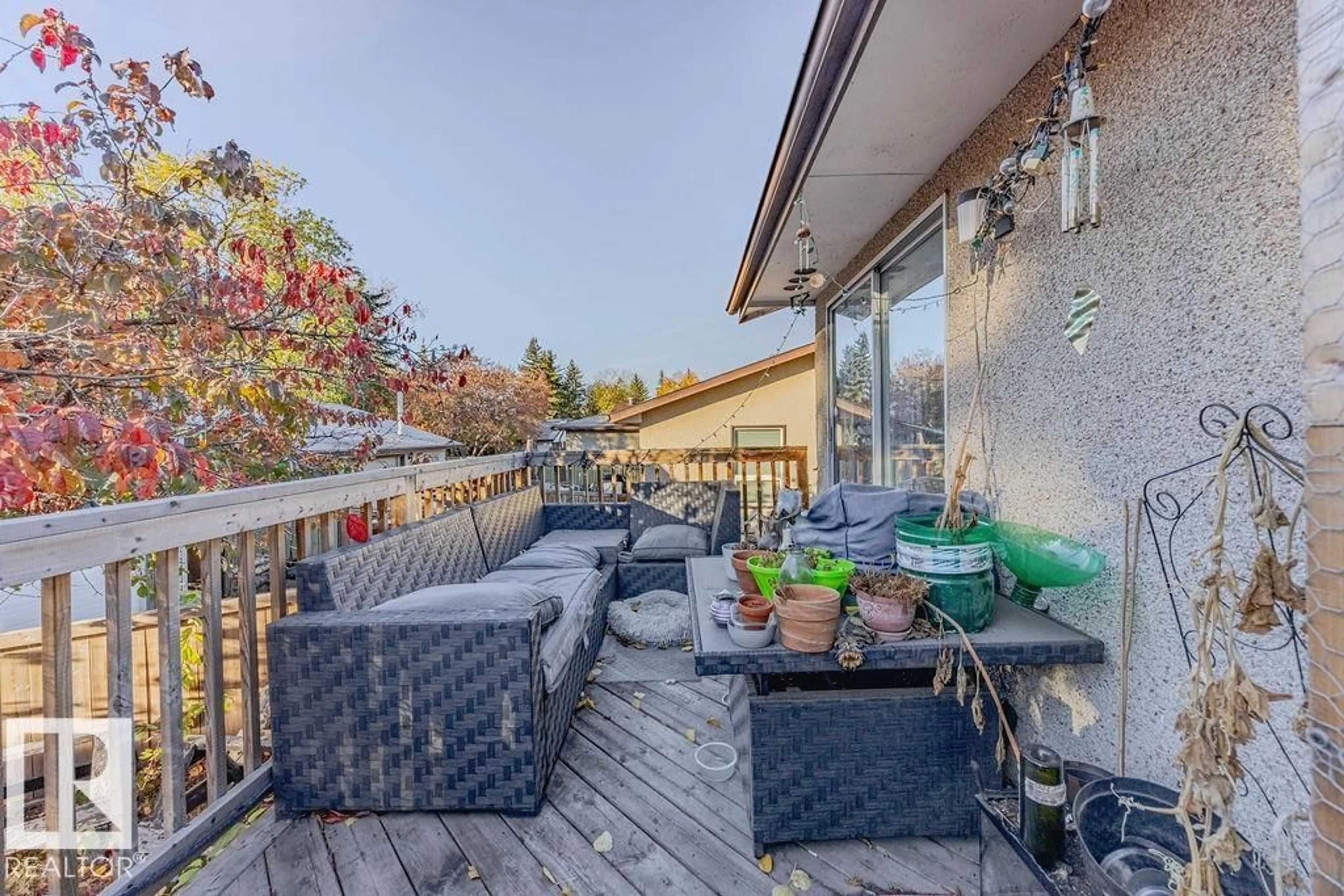Patio, water/lake/river/ocean view for 10309 167A AV, Edmonton Alberta T5X2Y8