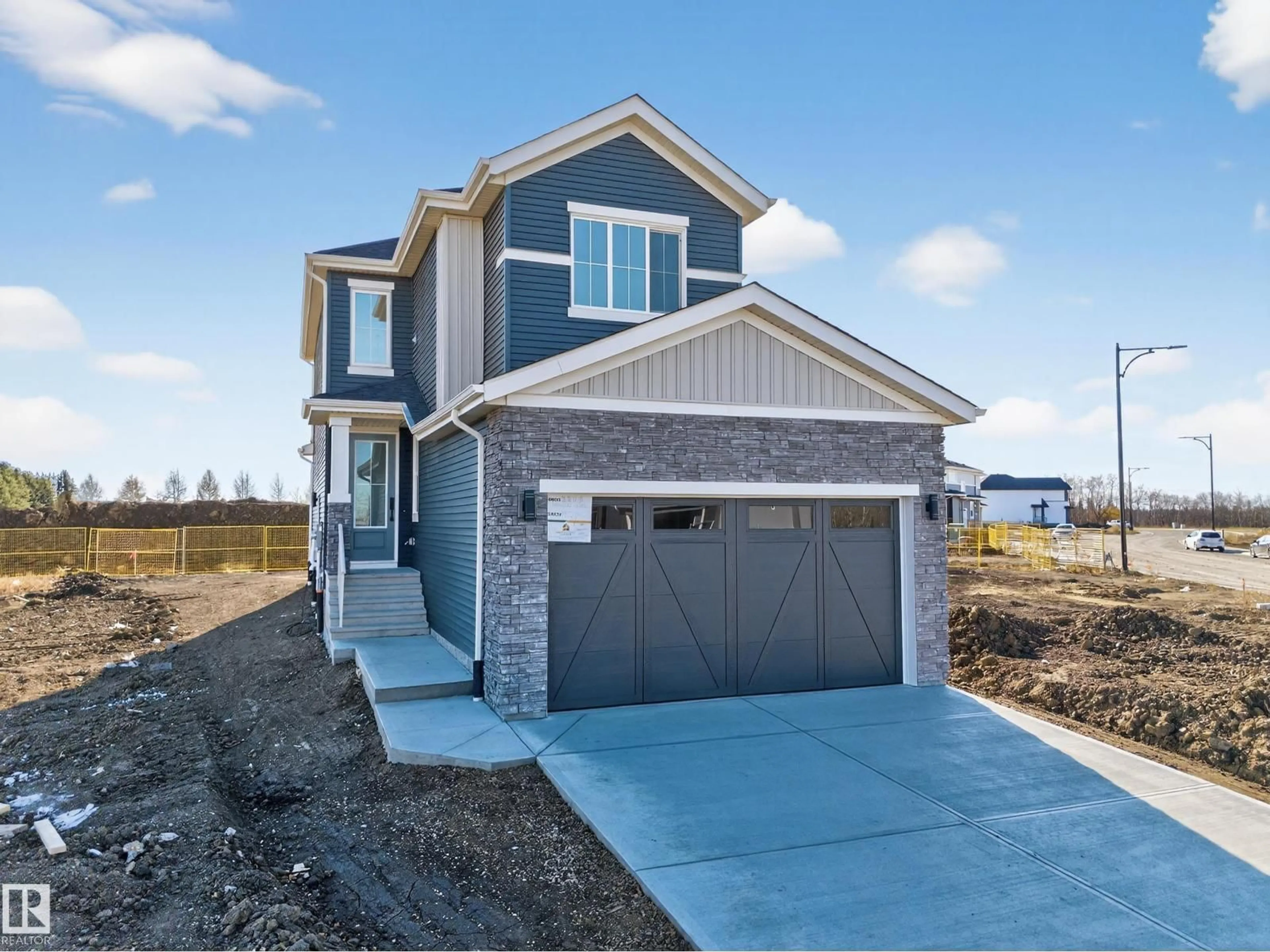 Home with brick exterior material, street for SW - 3285 CHERNOWSKI WY, Edmonton Alberta T6W5K6