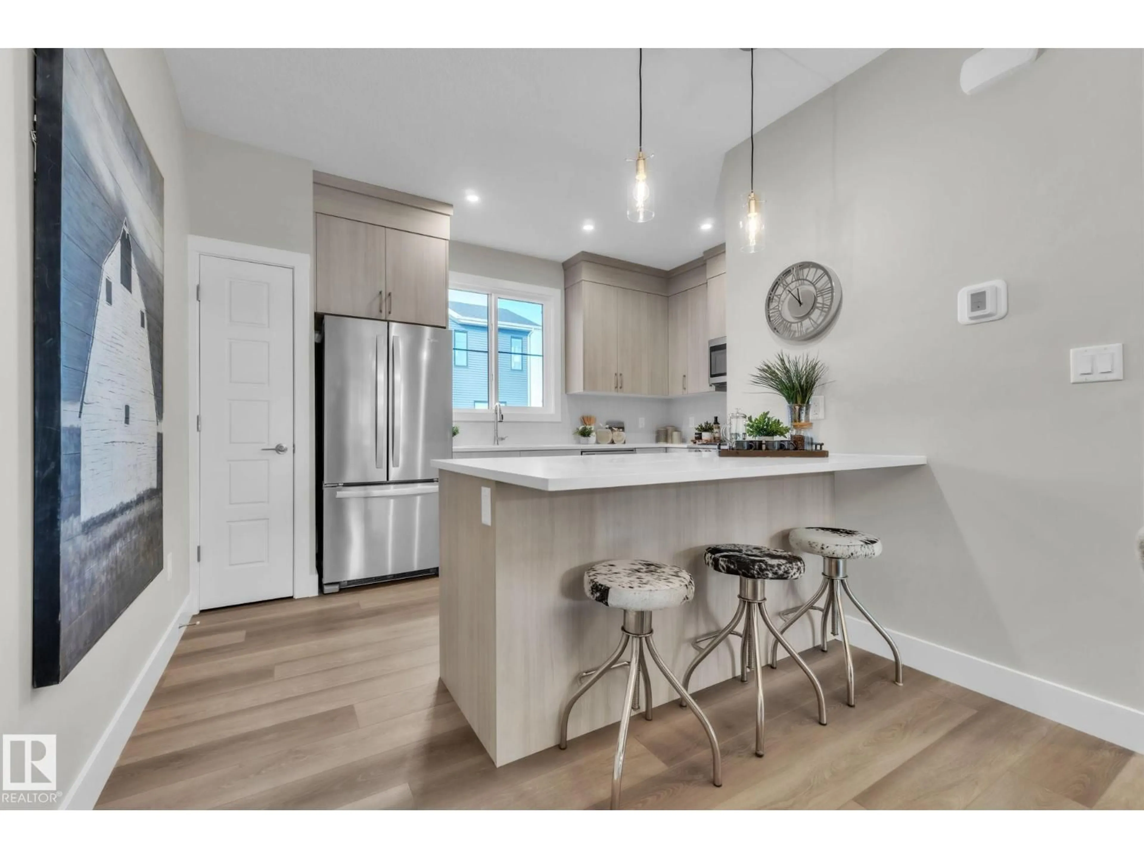 Open concept kitchen, unknown for #2 - 6905 25 AV, Edmonton Alberta T6X3B7
