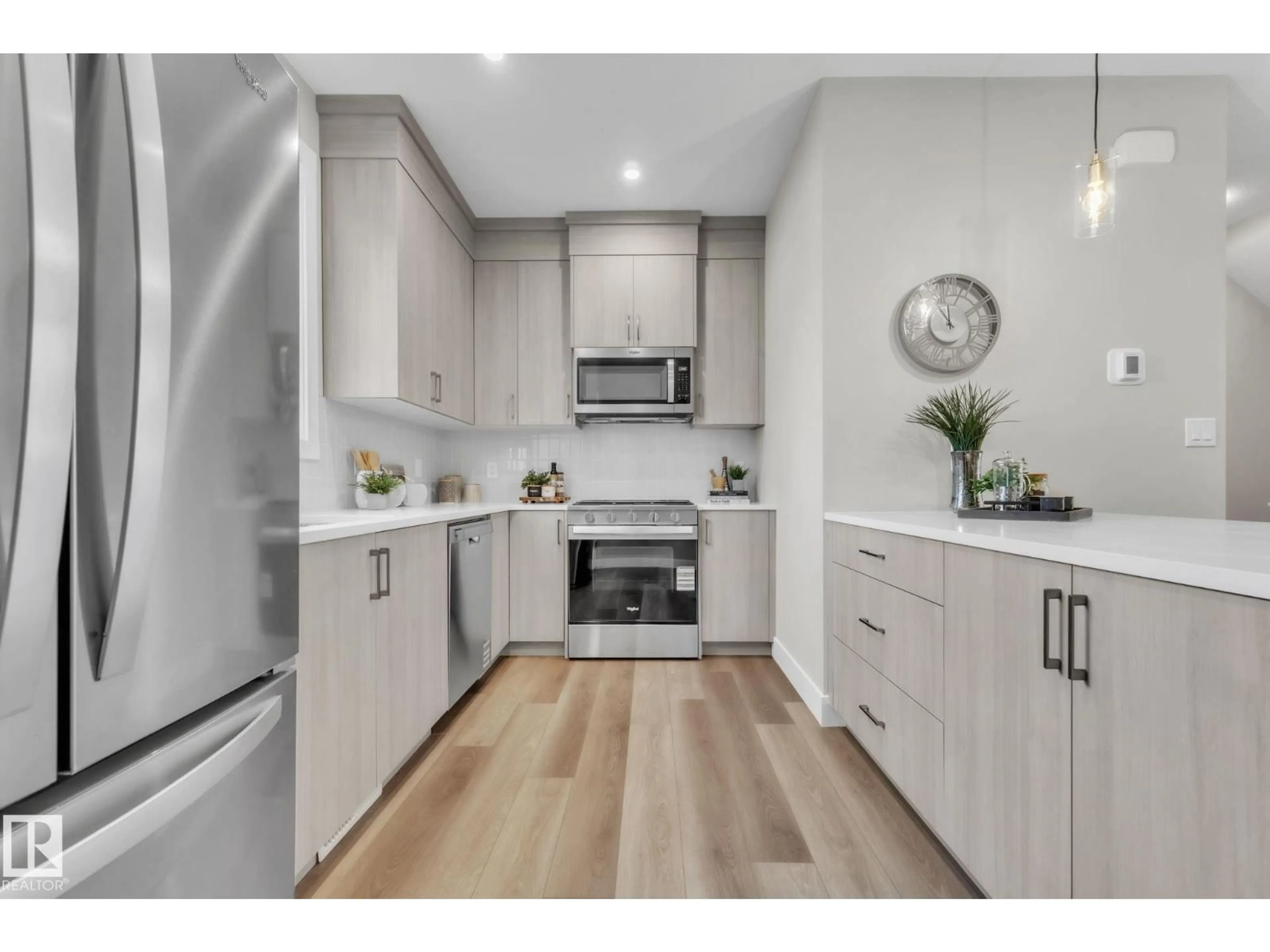 Open concept kitchen, unknown for #2 - 6905 25 AV, Edmonton Alberta T6X3B7